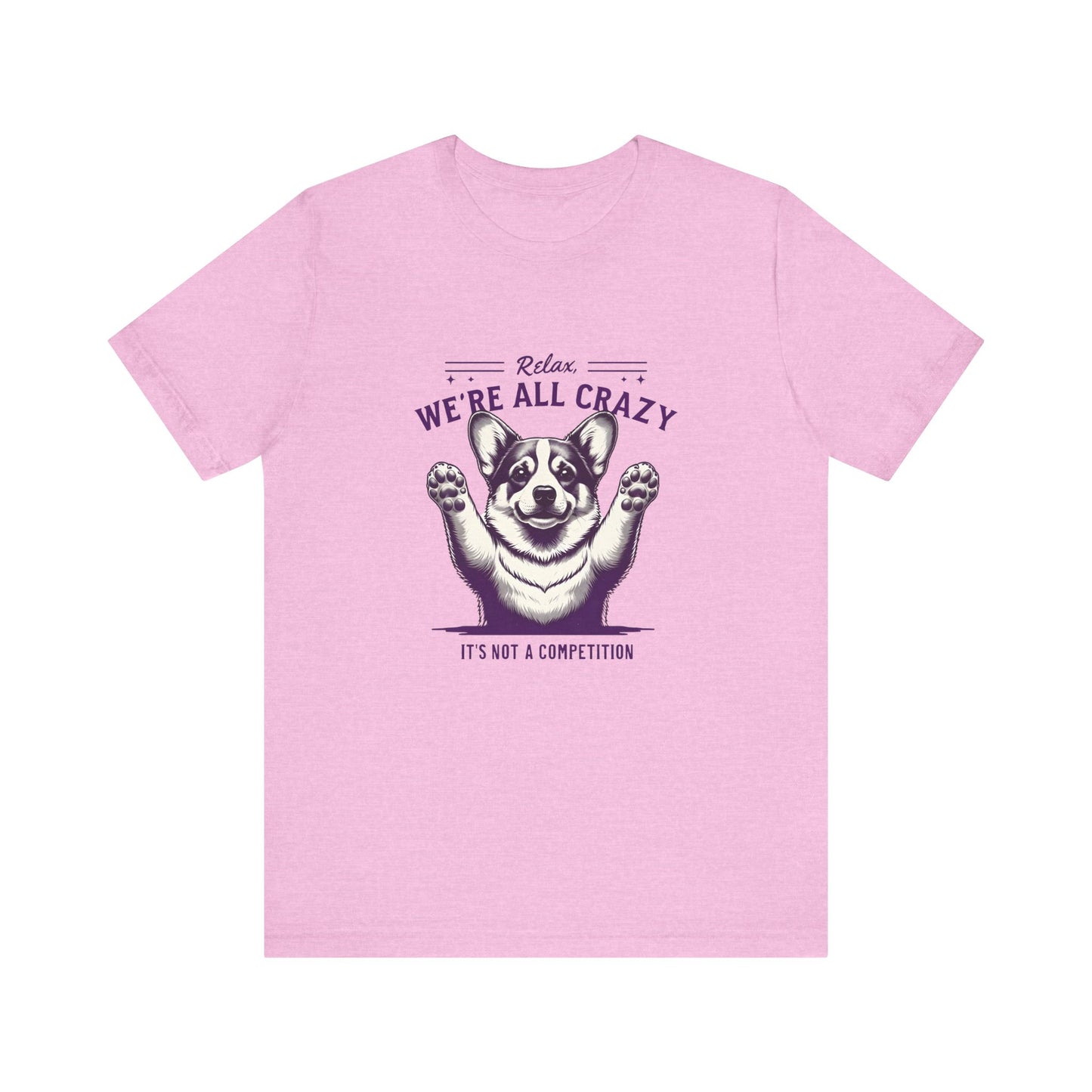 "Not A Competition" Unisex Jersey Short Sleeve Tee