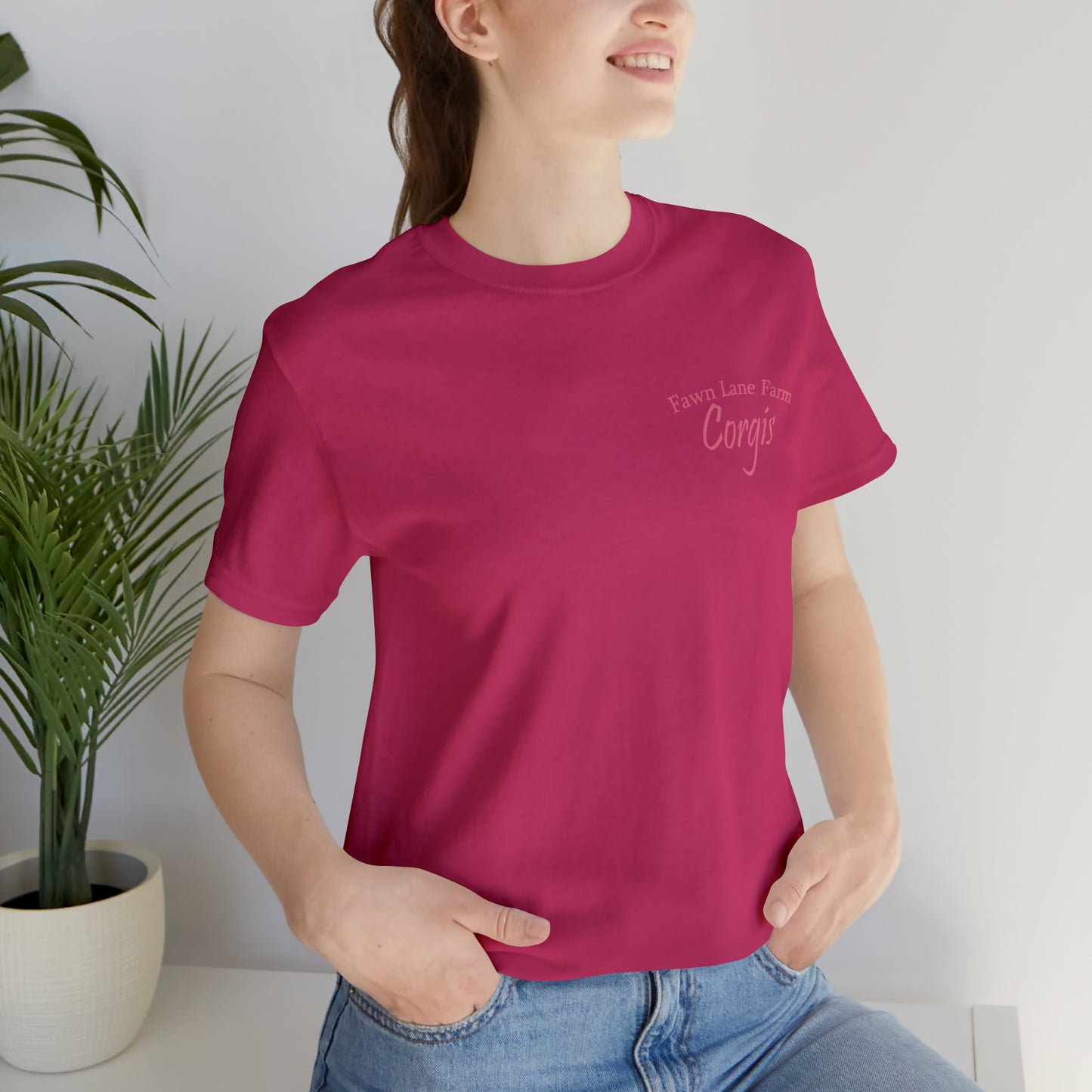 "Love is A 4 Legged Word" Unisex Jersey Short Sleeve Tee