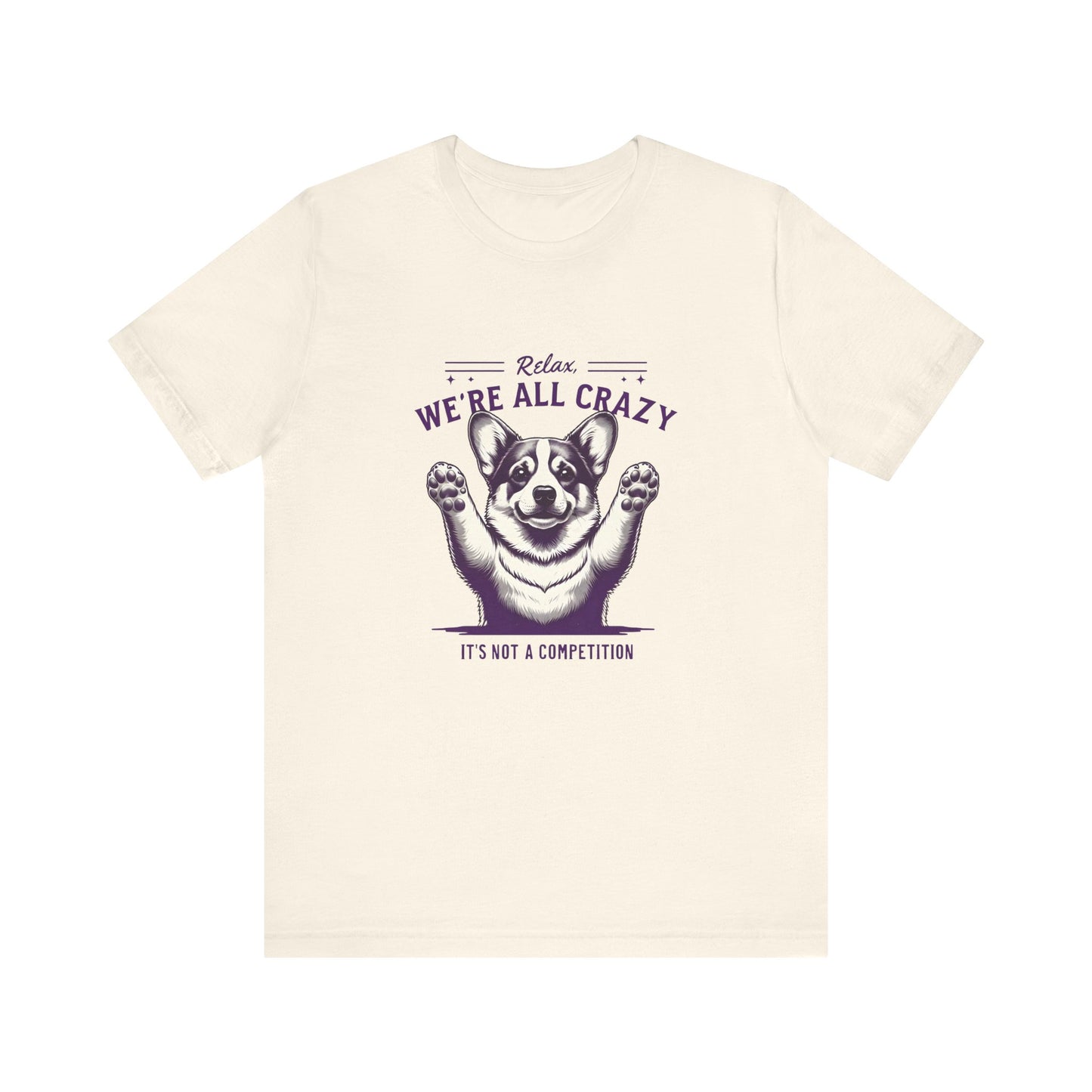 "Not A Competition" Unisex Jersey Short Sleeve Tee