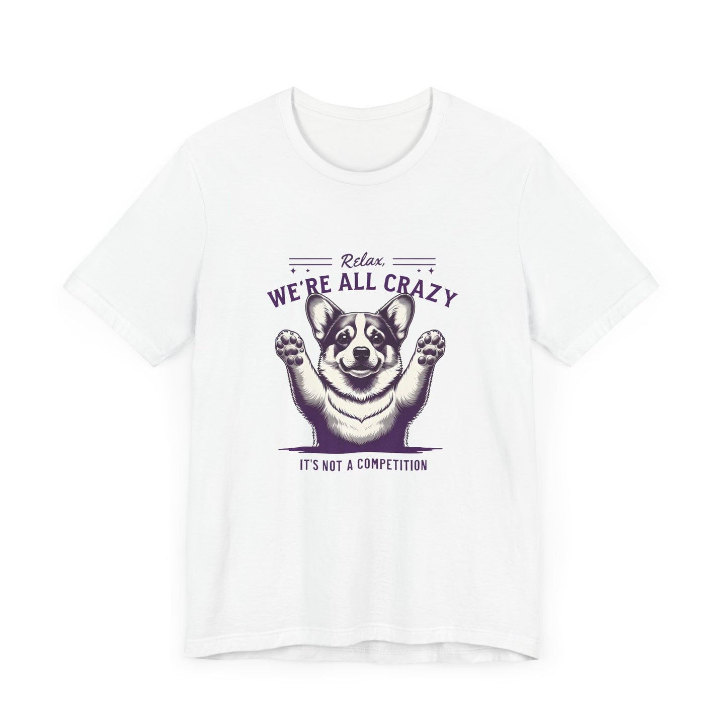 "Not A Competition" Unisex Jersey Short Sleeve Tee