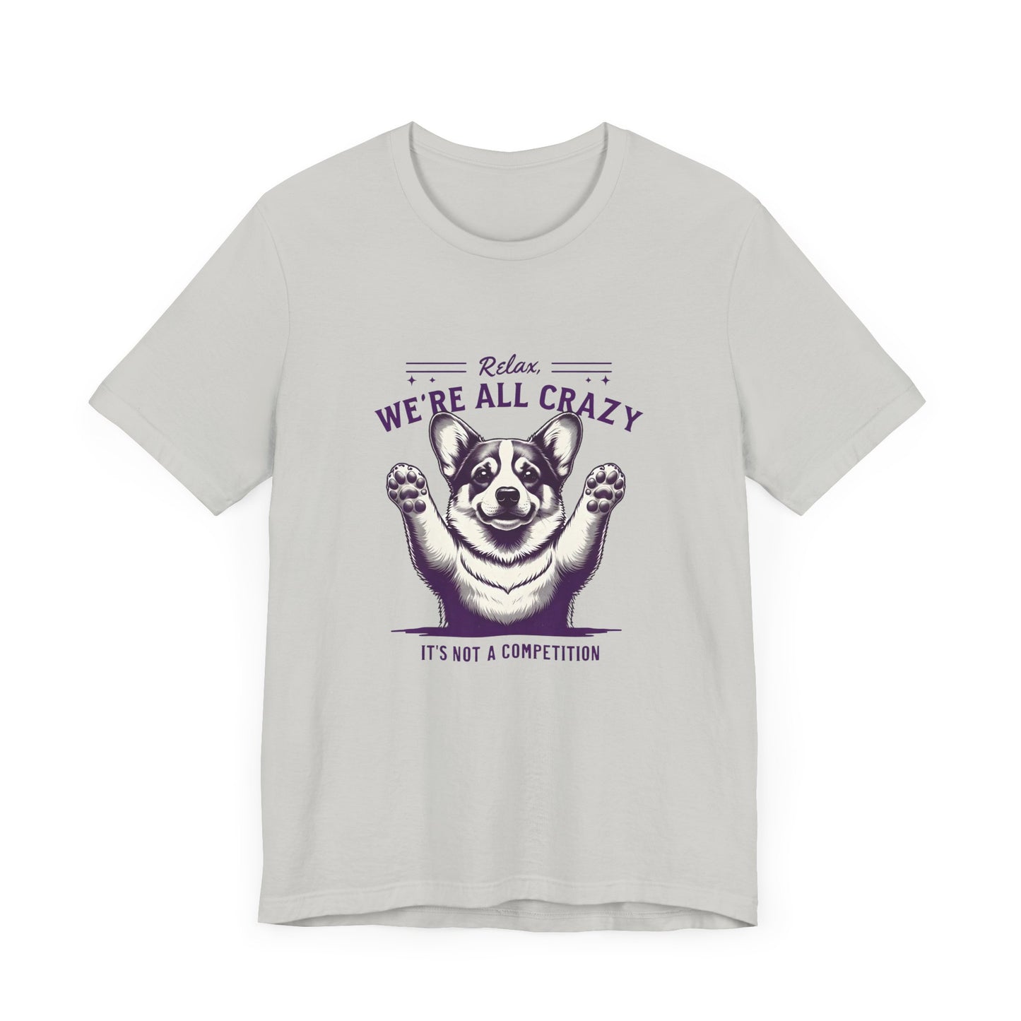 "Not A Competition" Unisex Jersey Short Sleeve Tee