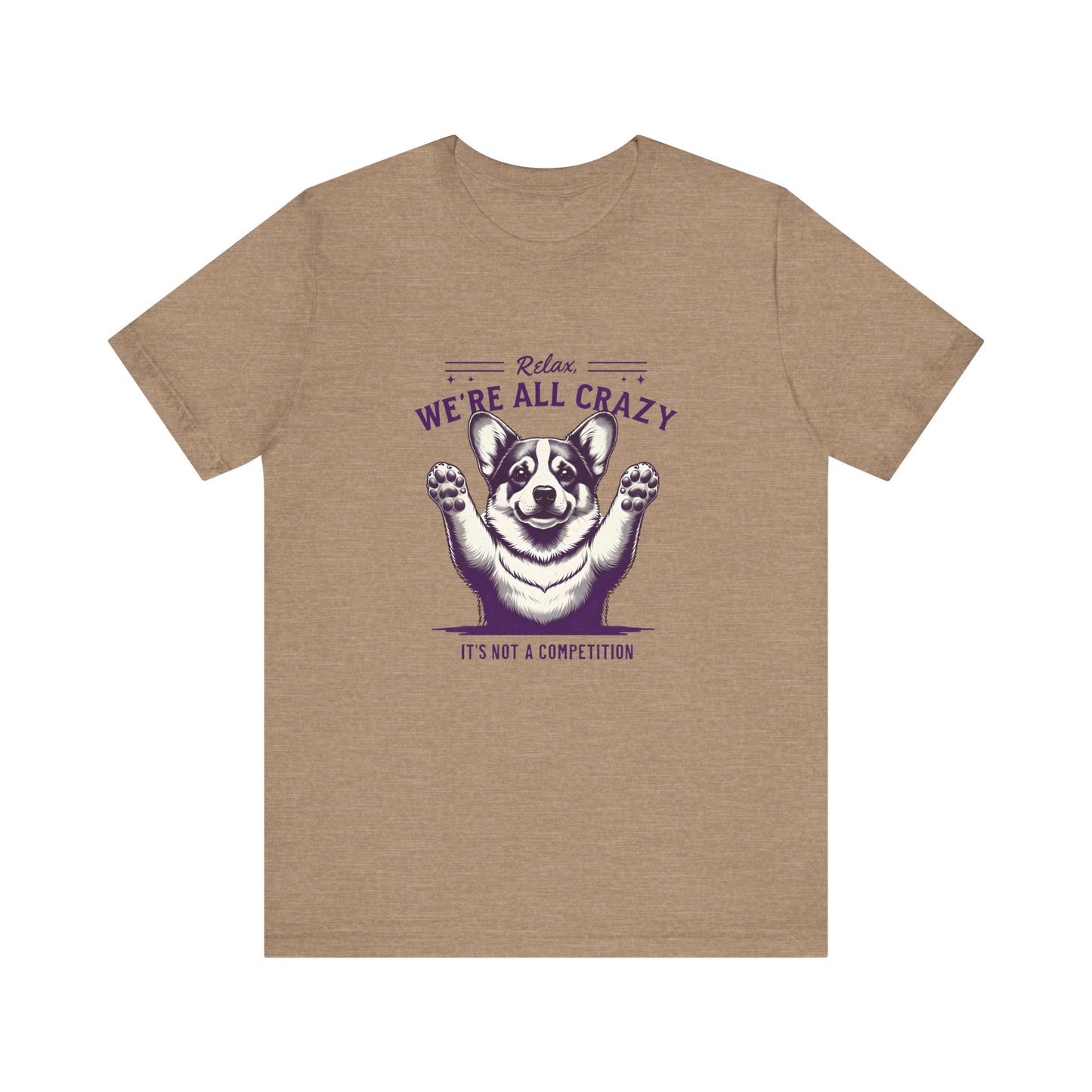 "Not A Competition" Unisex Jersey Short Sleeve Tee