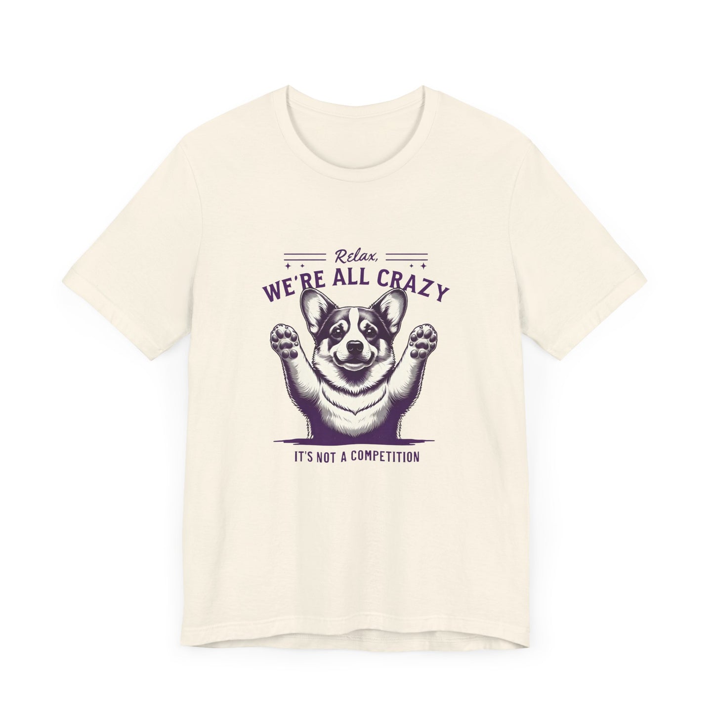 "Not A Competition" Unisex Jersey Short Sleeve Tee