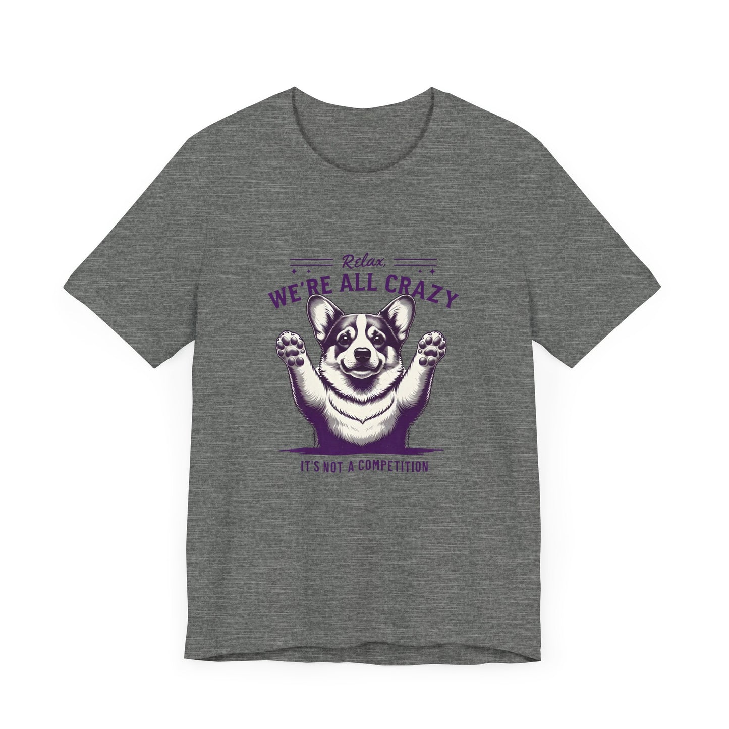 "Not A Competition" Unisex Jersey Short Sleeve Tee