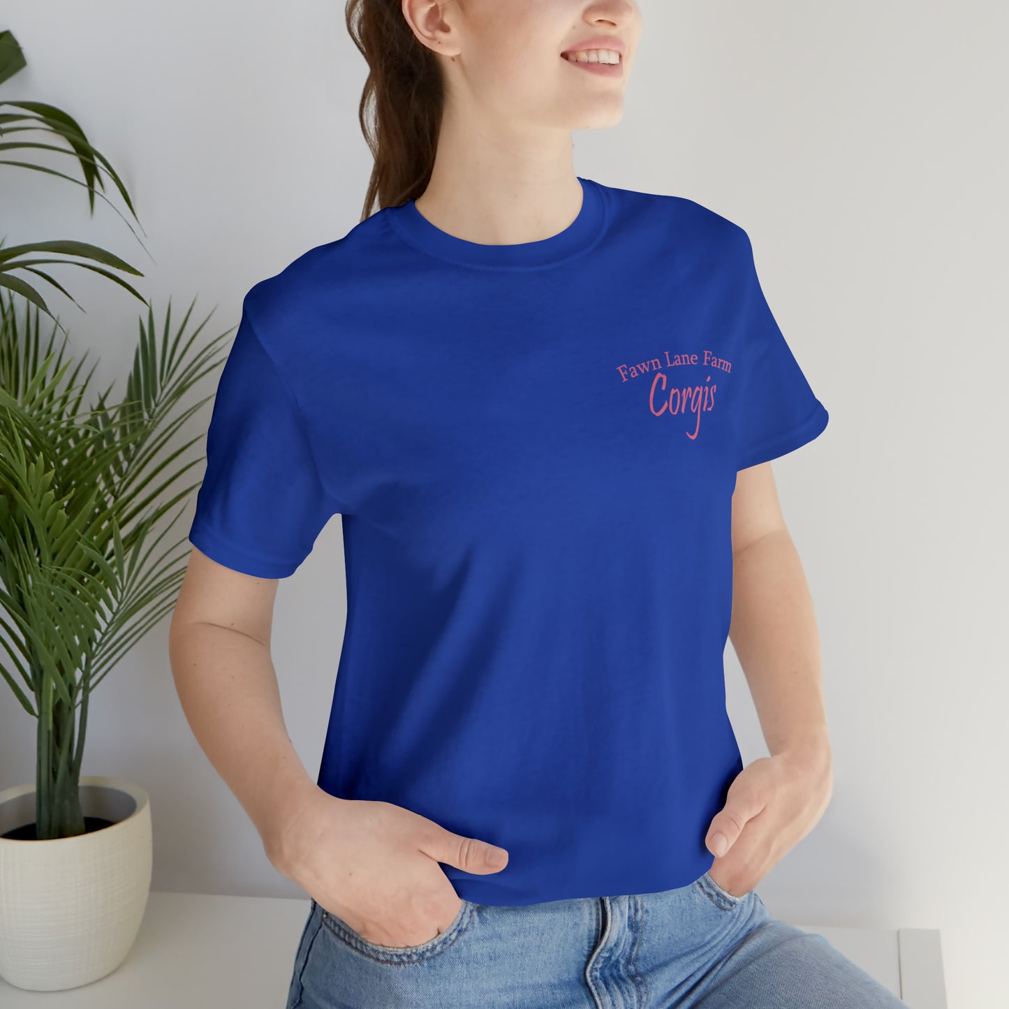 "Love is A 4 Legged Word" Unisex Jersey Short Sleeve Tee