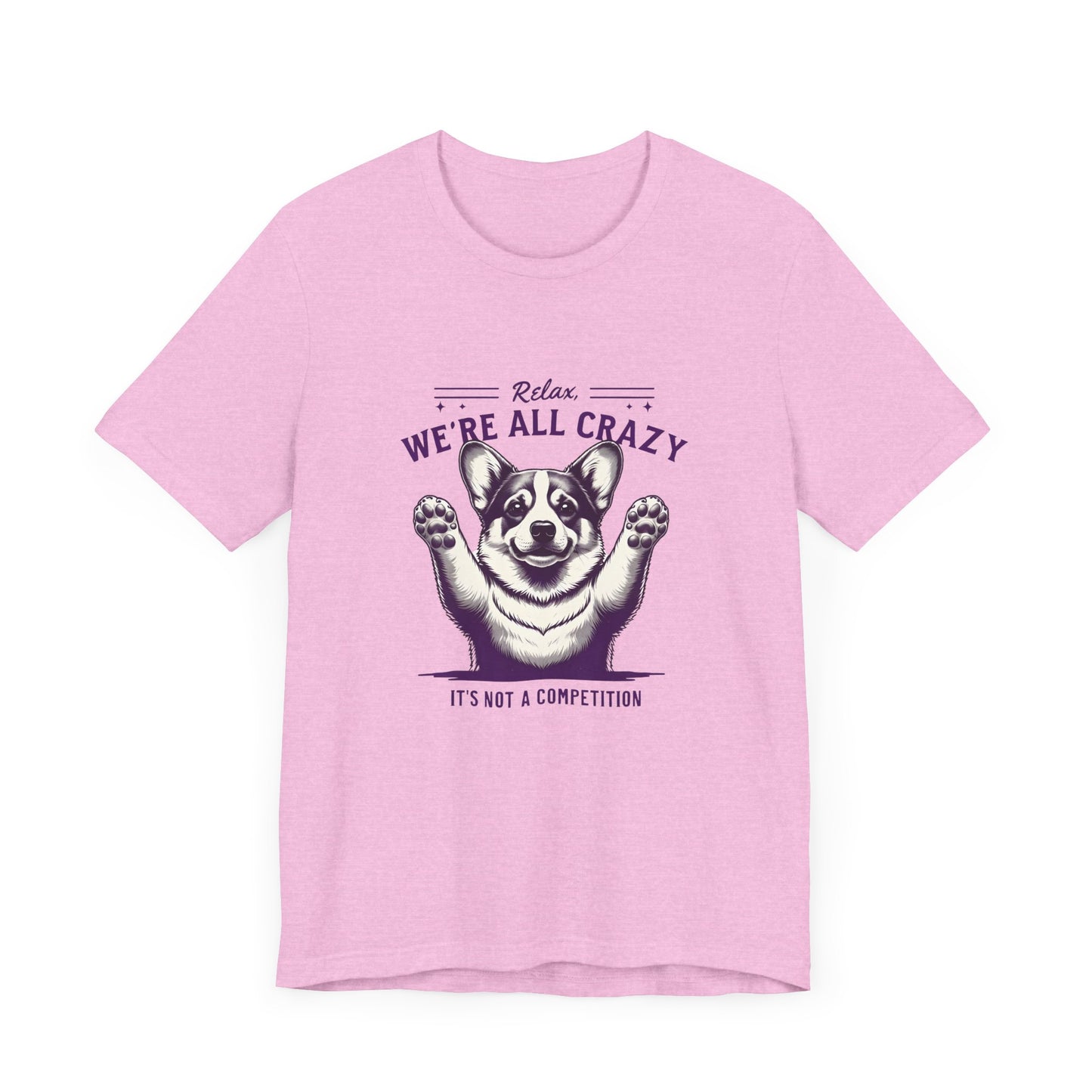 "Not A Competition" Unisex Jersey Short Sleeve Tee