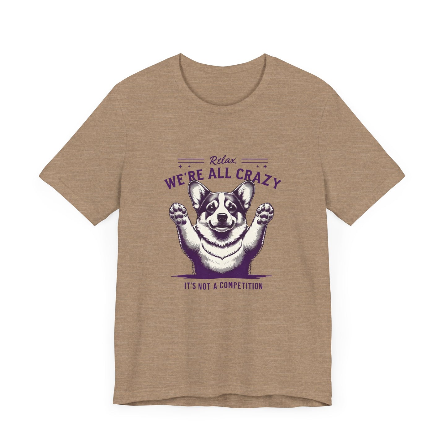 "Not A Competition" Unisex Jersey Short Sleeve Tee
