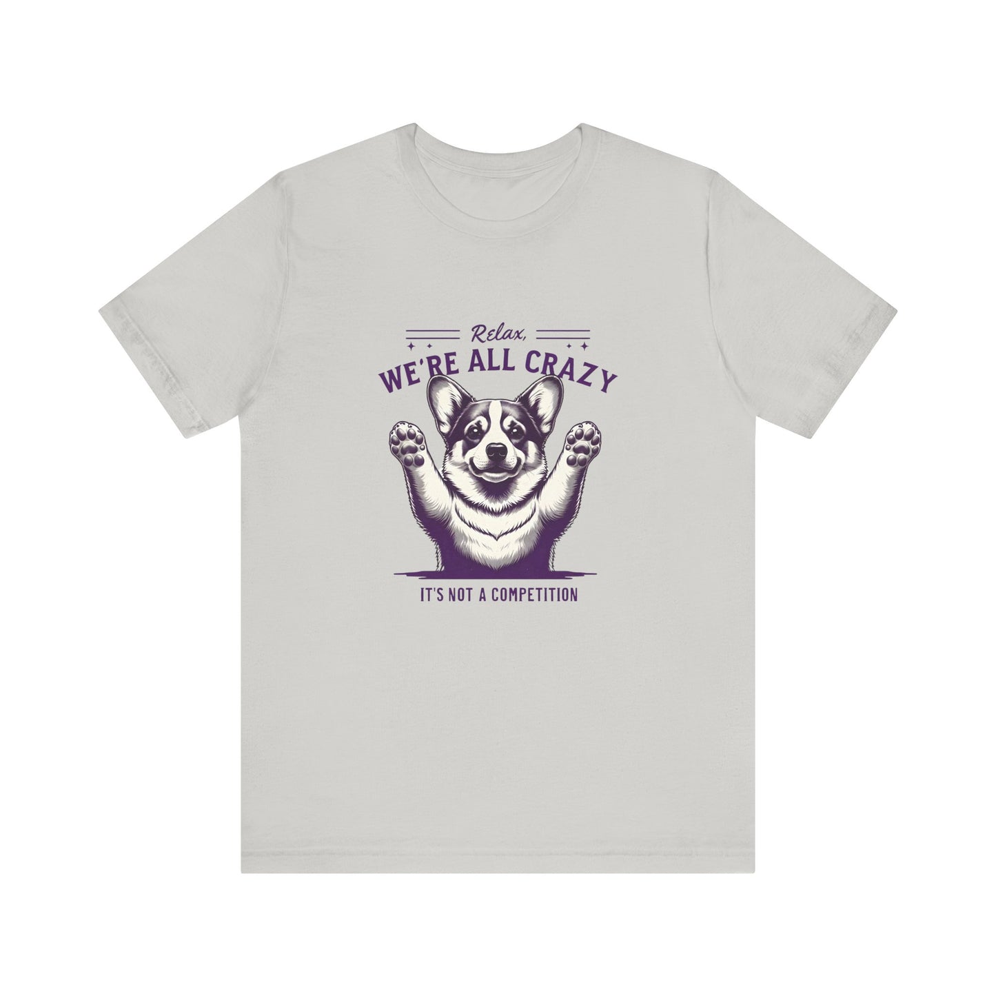 "Not A Competition" Unisex Jersey Short Sleeve Tee