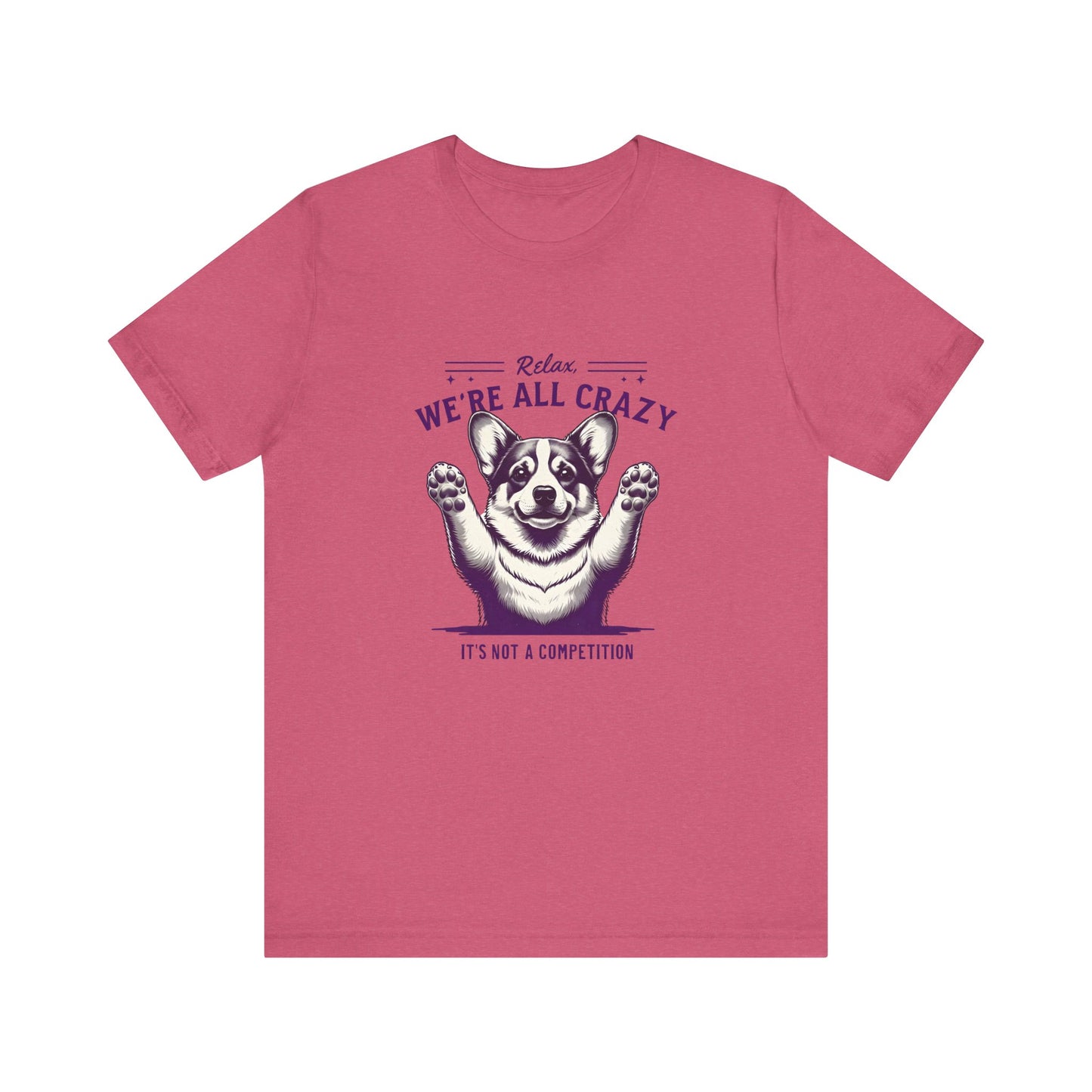 "Not A Competition" Unisex Jersey Short Sleeve Tee
