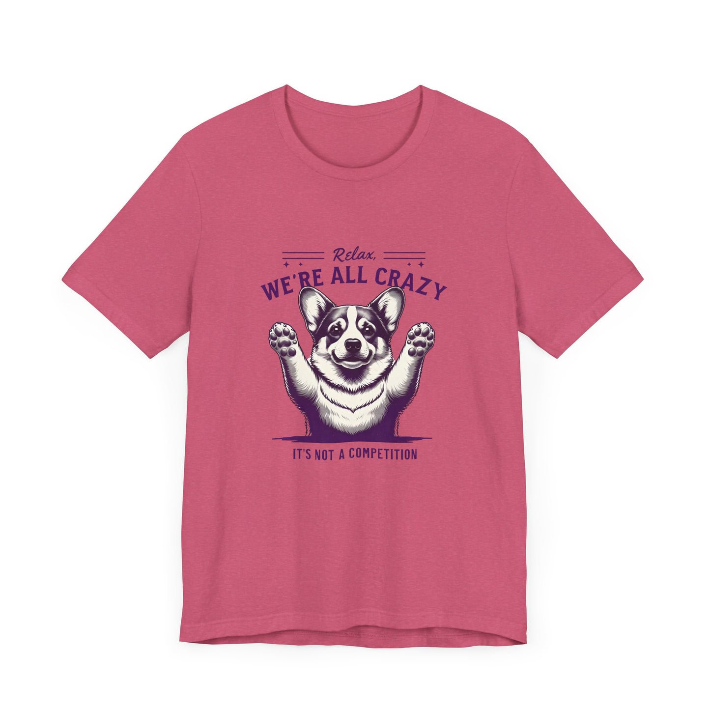 "Not A Competition" Unisex Jersey Short Sleeve Tee