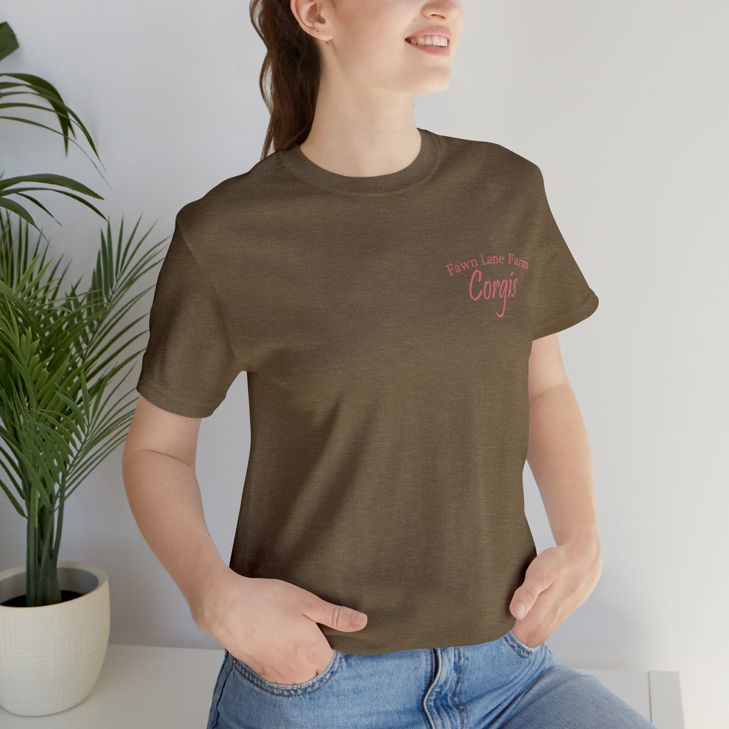 "Love is A 4 Legged Word" Unisex Jersey Short Sleeve Tee