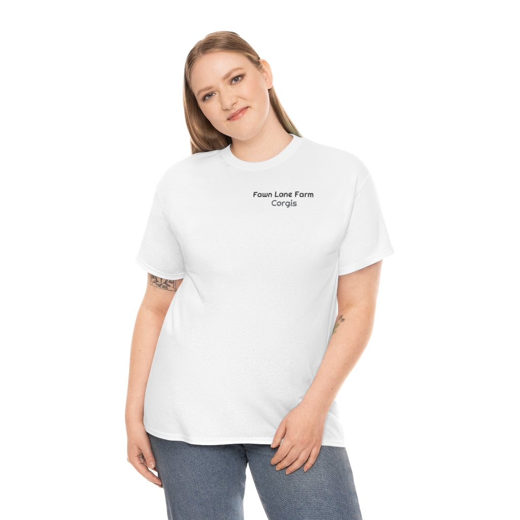" FLFCorgis Low Life" Unisex Heavy Cotton Tee