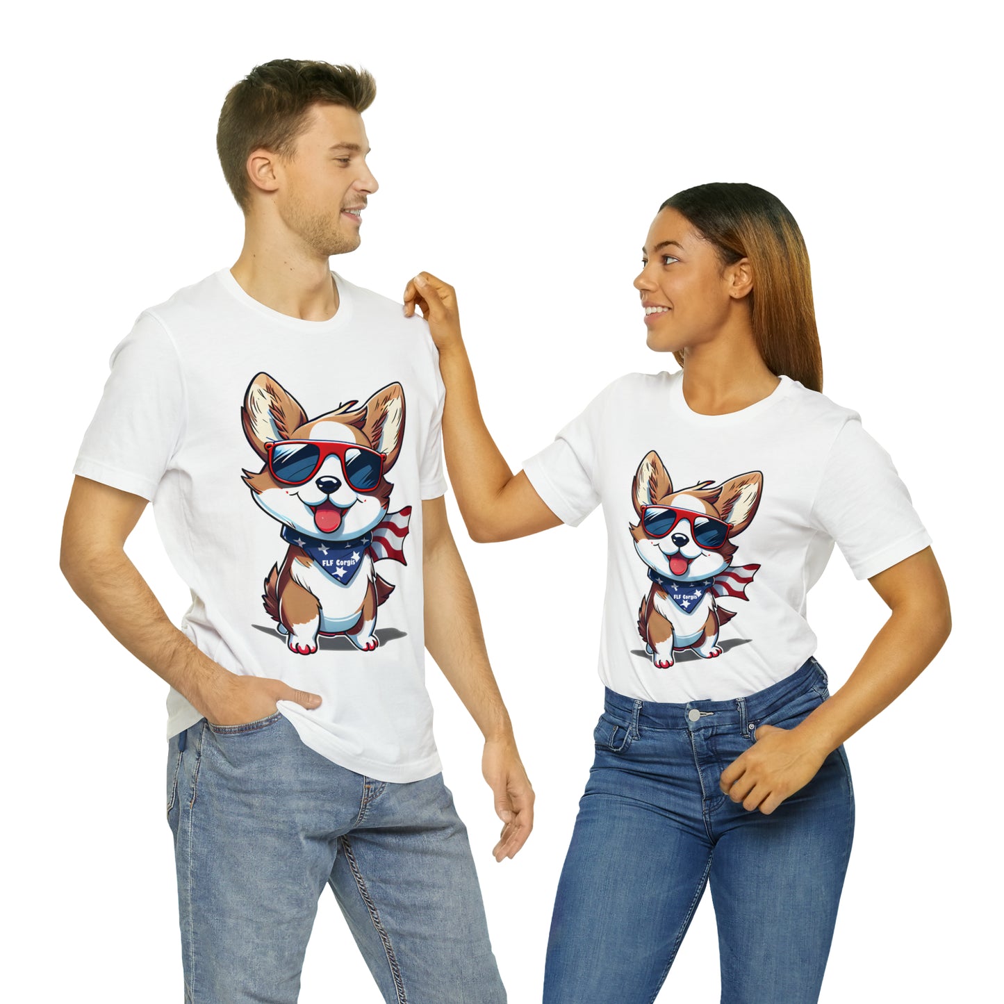 "Patriot Pem" Unisex Jersey Short Sleeve Tee