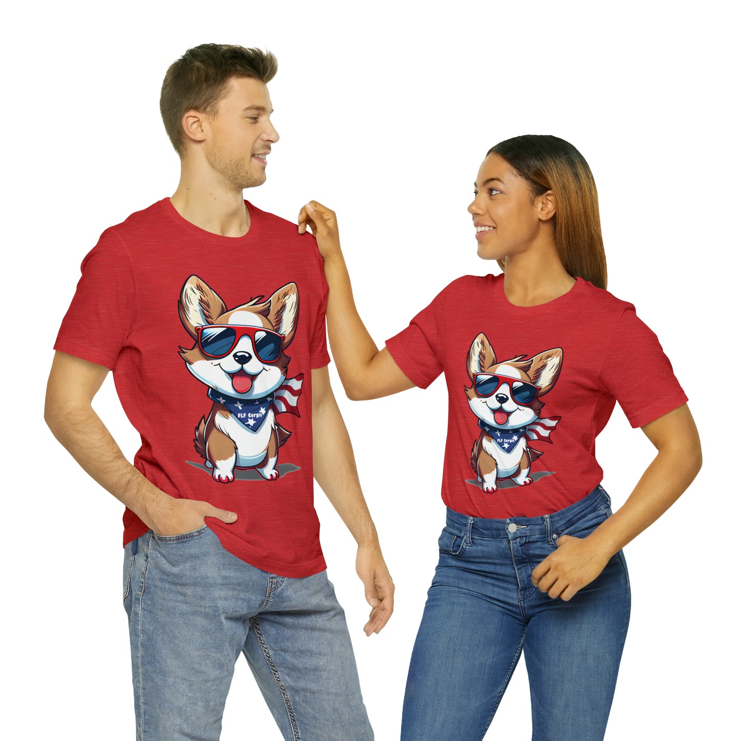 "Patriot Pem" Unisex Jersey Short Sleeve Tee