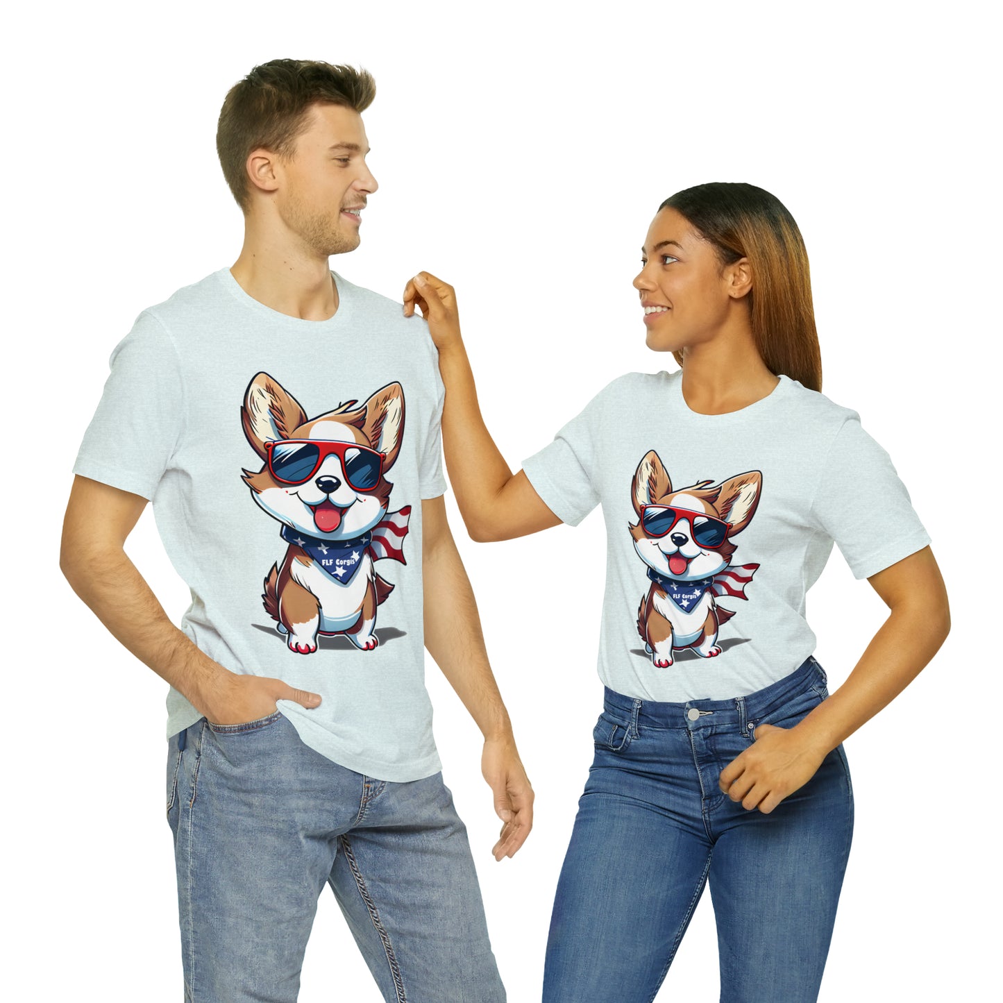 "Patriot Pem" Unisex Jersey Short Sleeve Tee