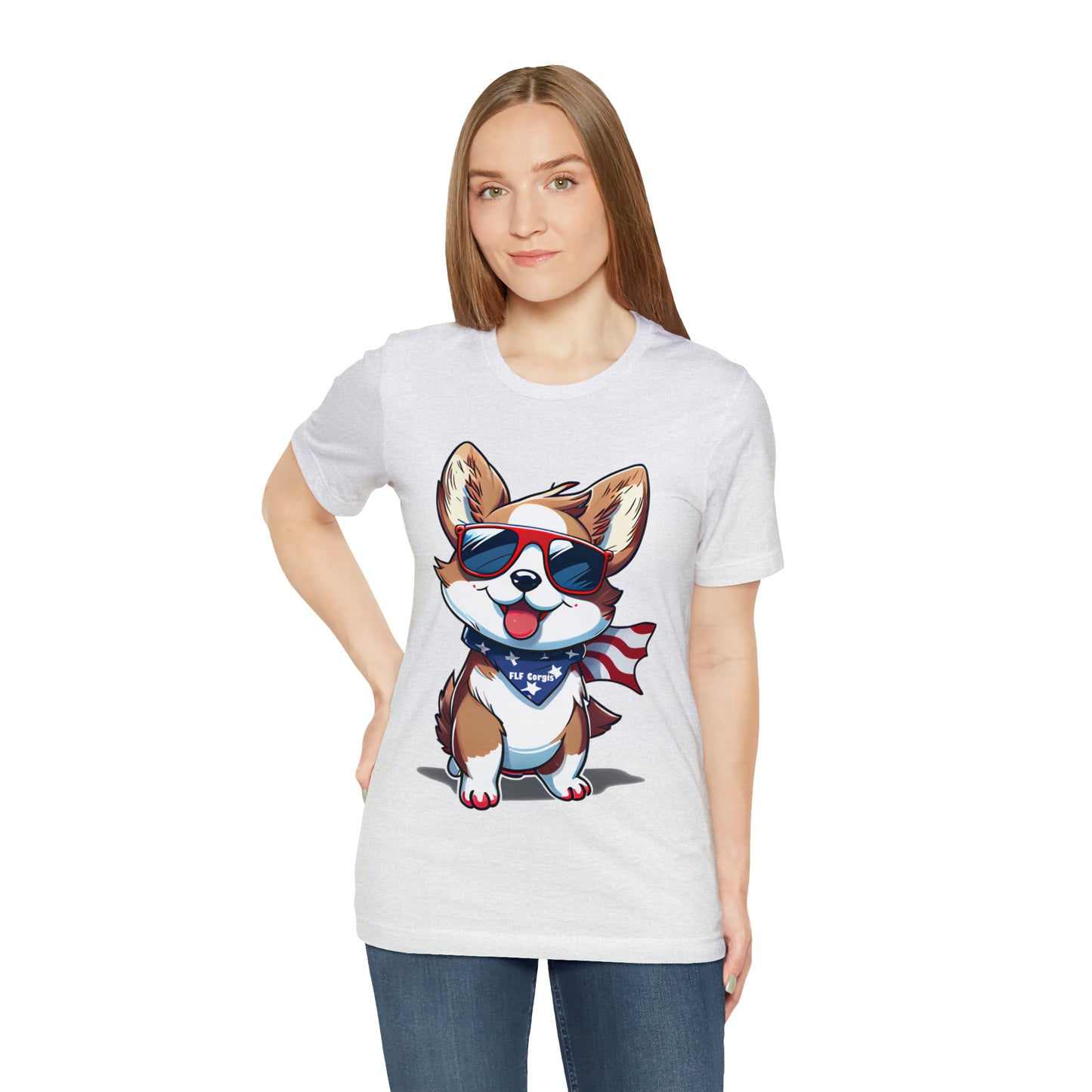 "Patriot Pem" Unisex Jersey Short Sleeve Tee