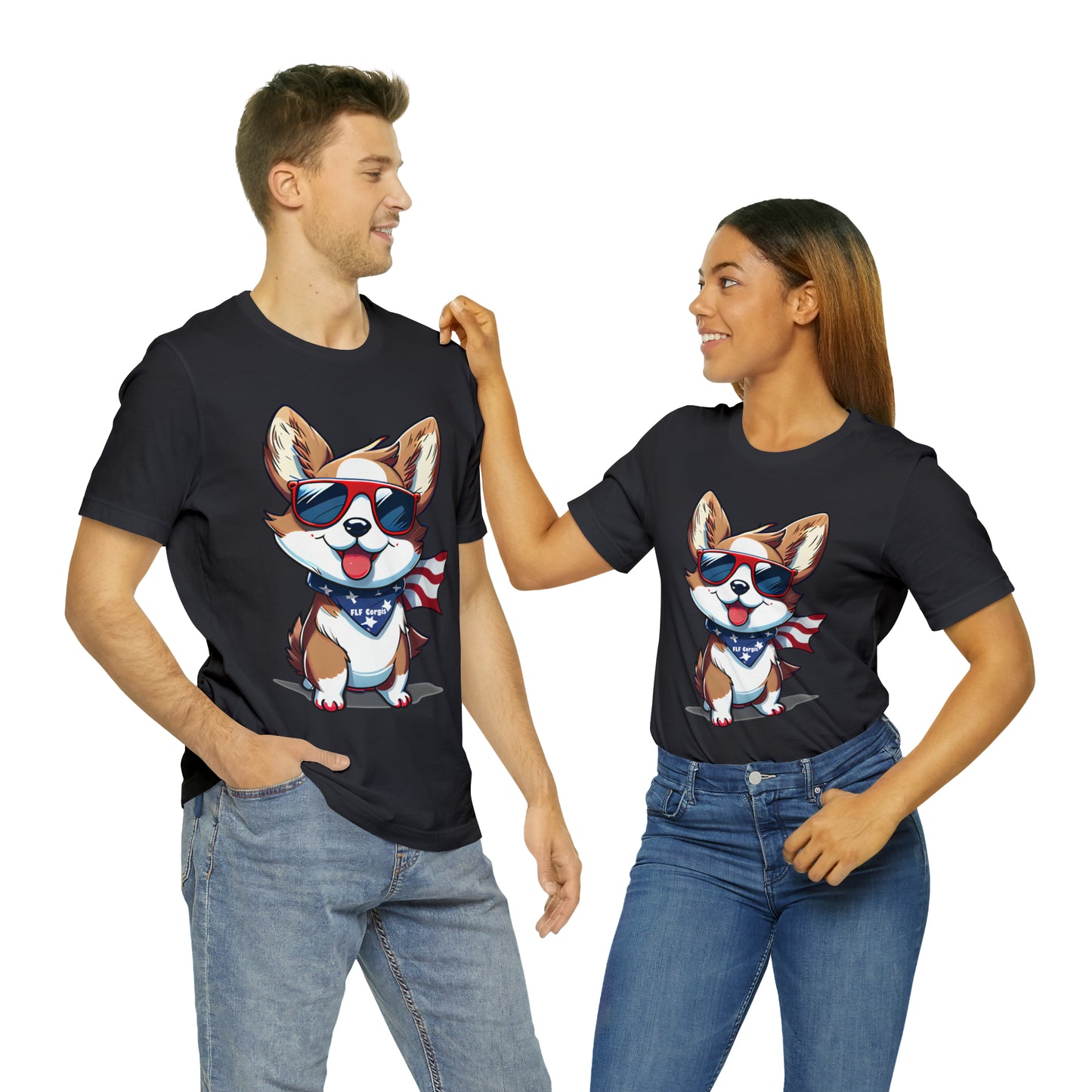 "Patriot Pem" Unisex Jersey Short Sleeve Tee