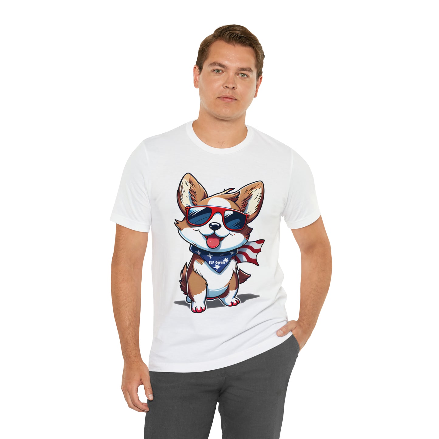 "Patriot Pem" Unisex Jersey Short Sleeve Tee