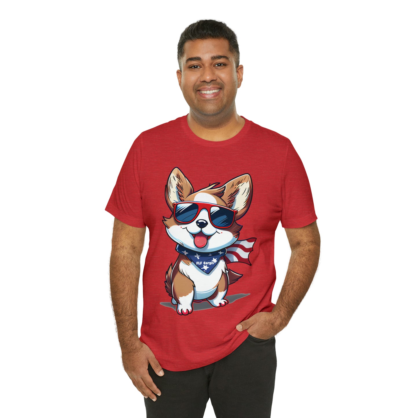 "Patriot Pem" Unisex Jersey Short Sleeve Tee