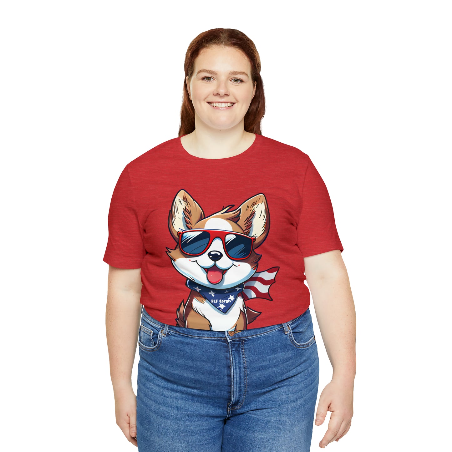 "Patriot Pem" Unisex Jersey Short Sleeve Tee