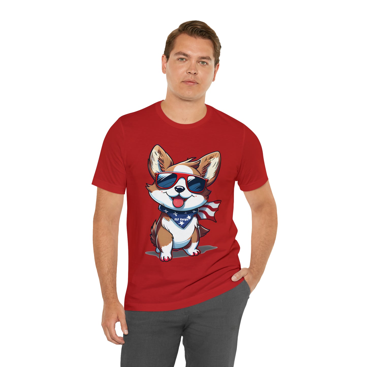 "Patriot Pem" Unisex Jersey Short Sleeve Tee