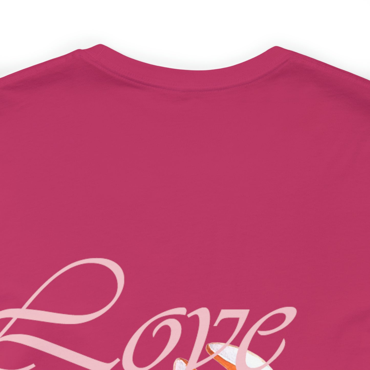 "Love is A 4 Legged Word" Unisex Jersey Short Sleeve Tee