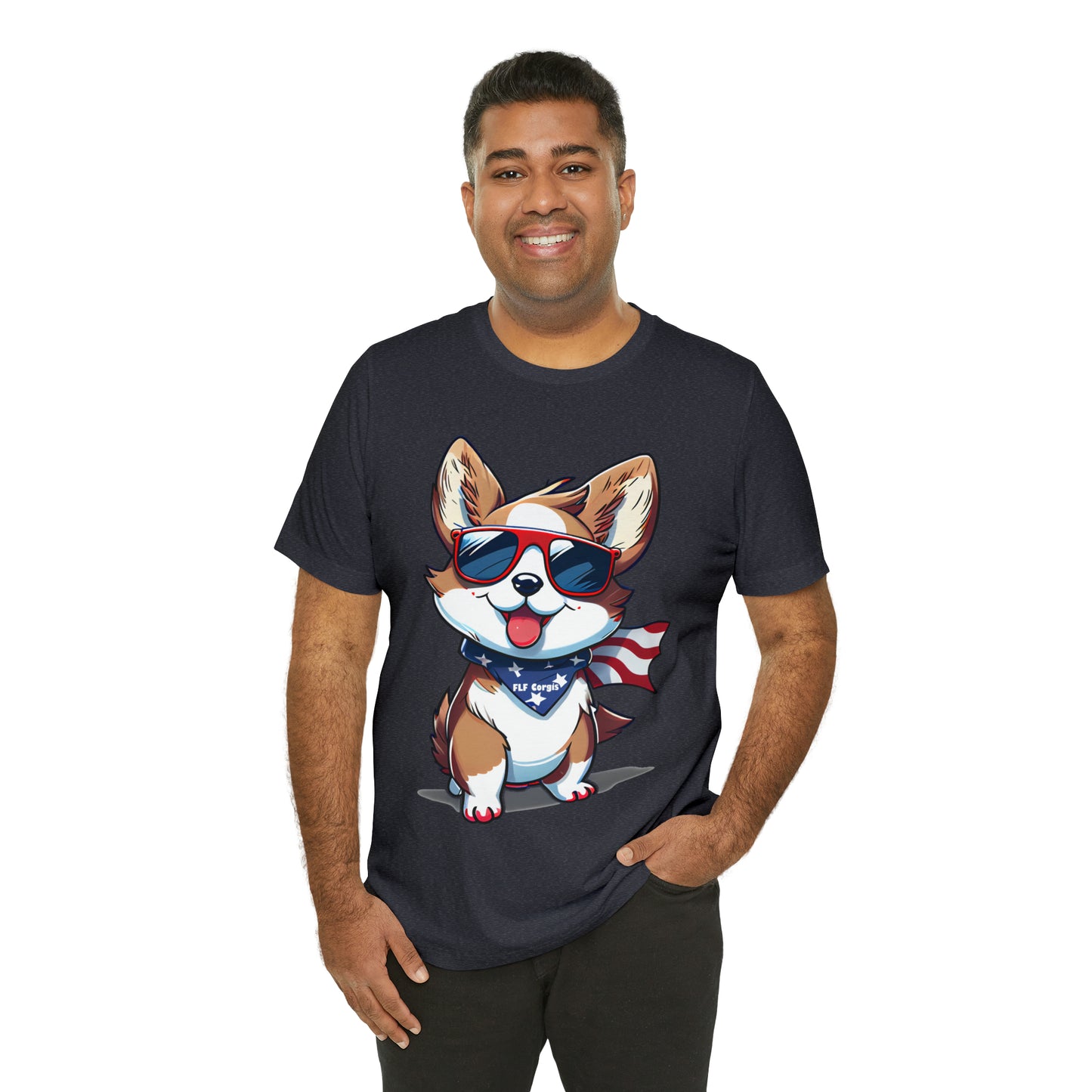 "Patriot Pem" Unisex Jersey Short Sleeve Tee