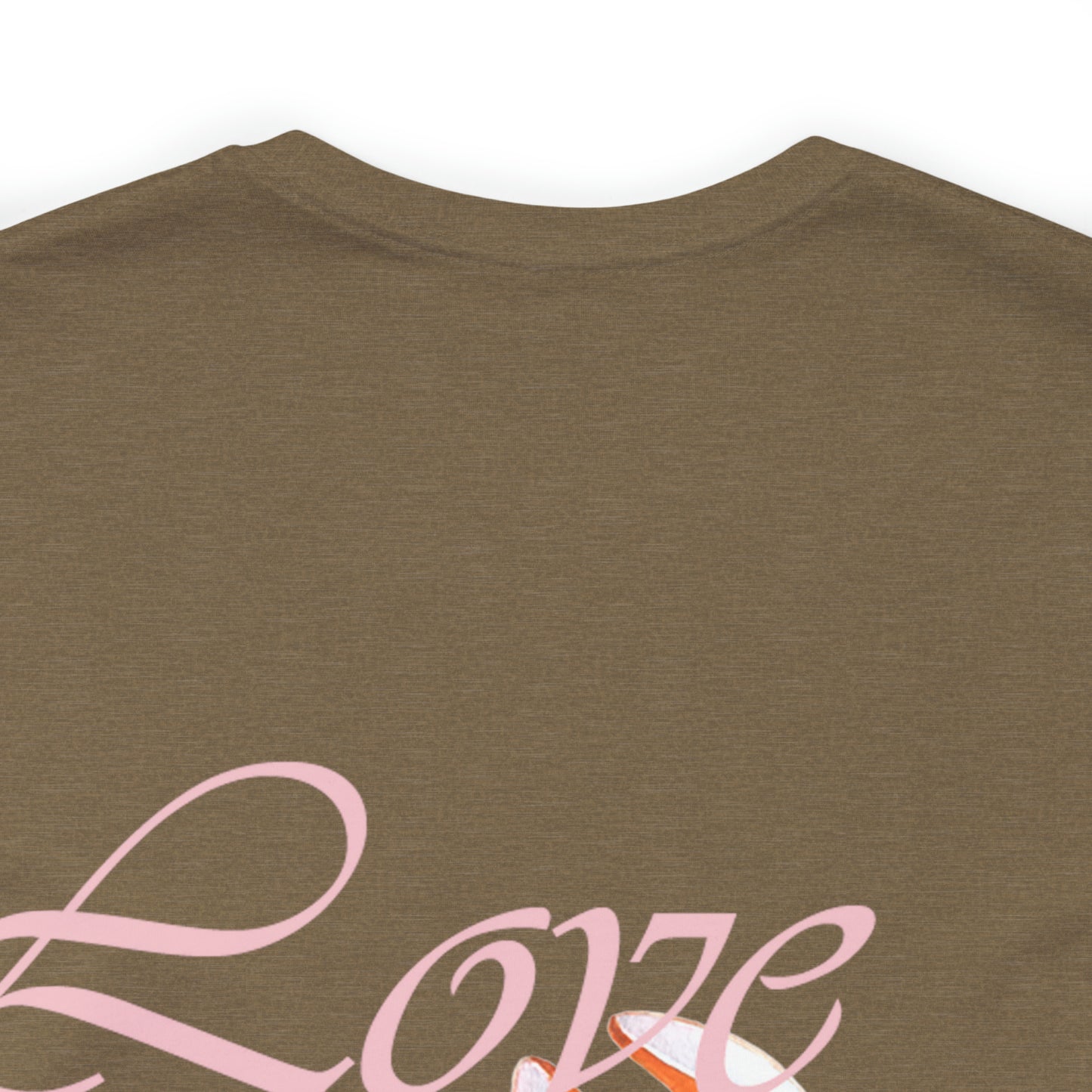 "Love is A 4 Legged Word" Unisex Jersey Short Sleeve Tee