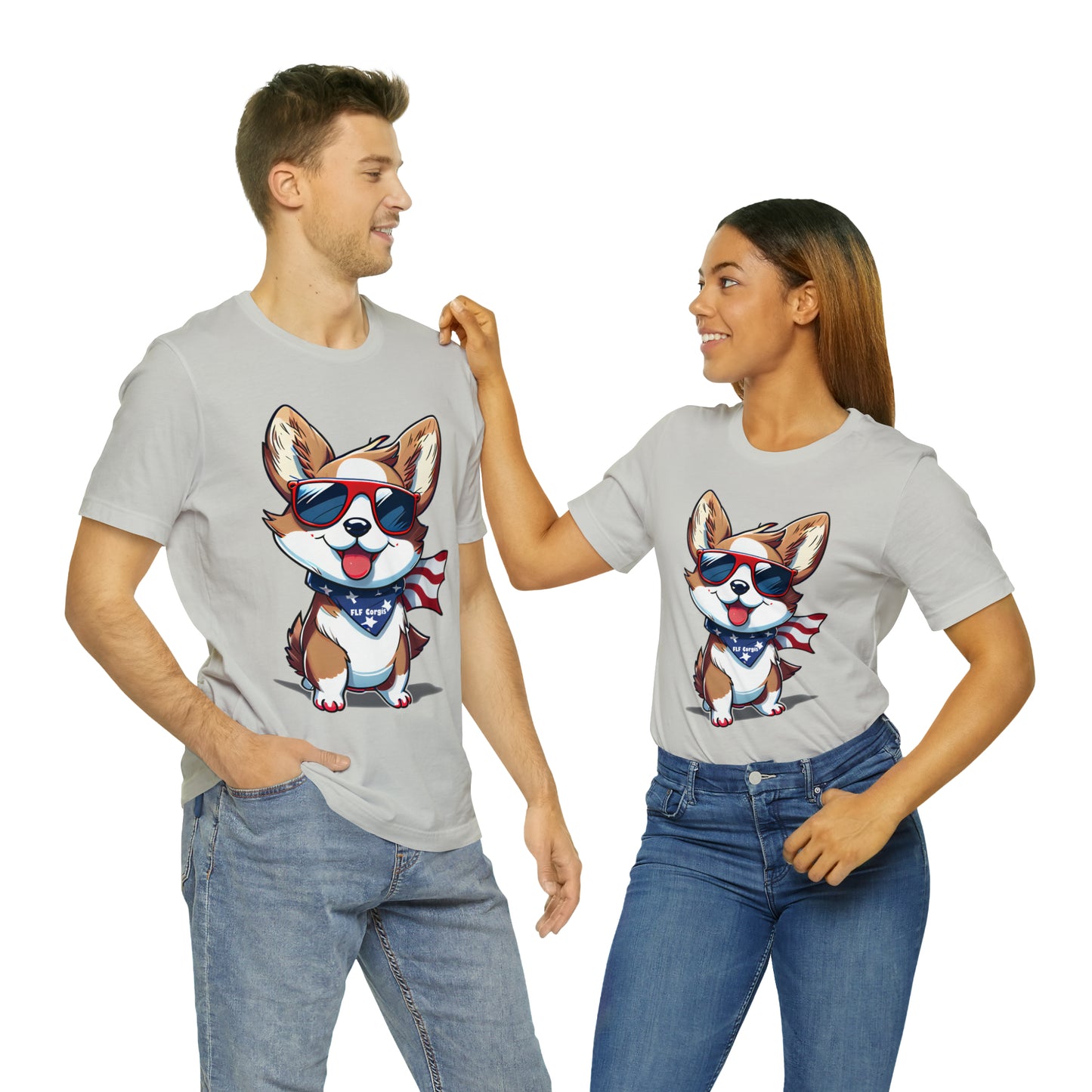 "Patriot Pem" Unisex Jersey Short Sleeve Tee