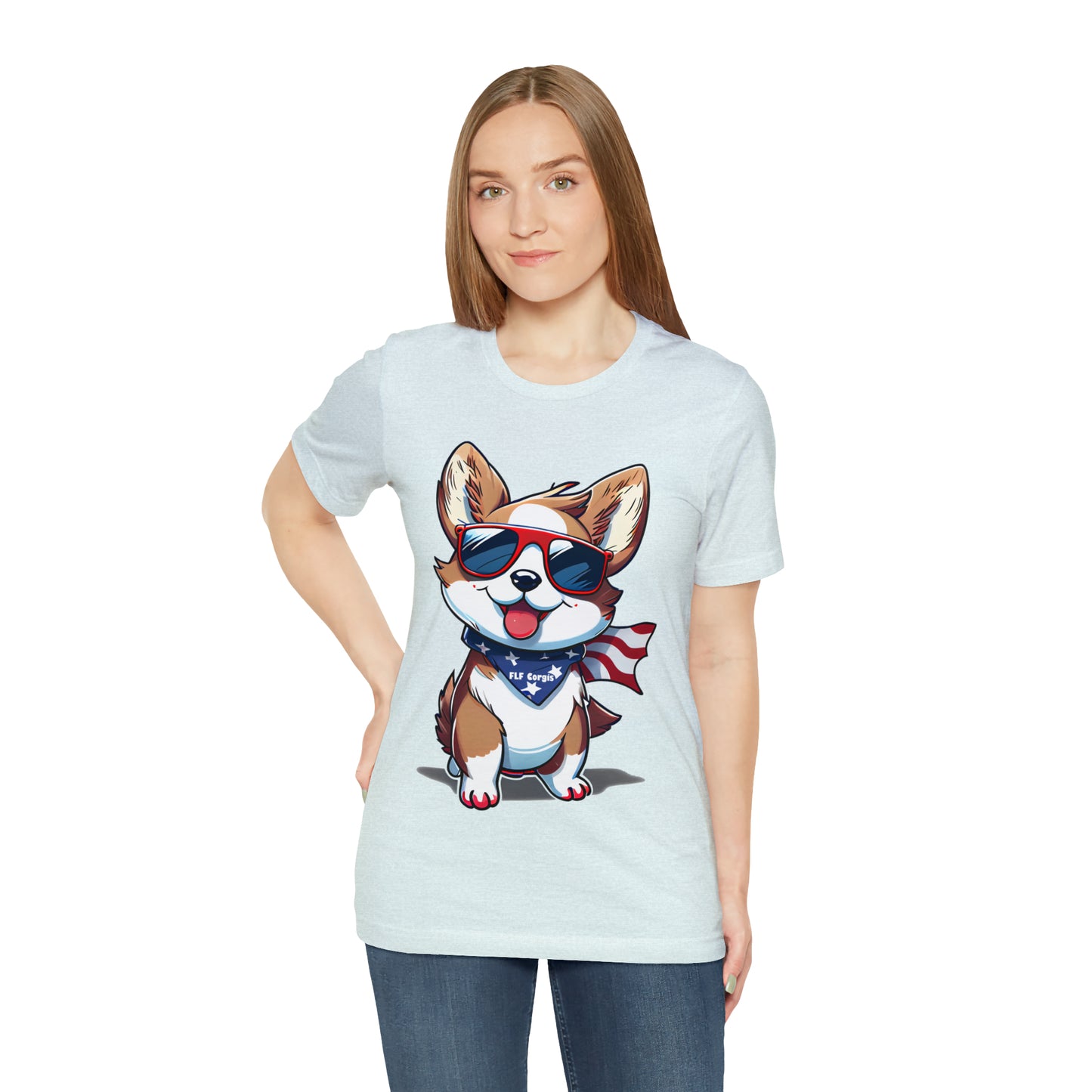 "Patriot Pem" Unisex Jersey Short Sleeve Tee