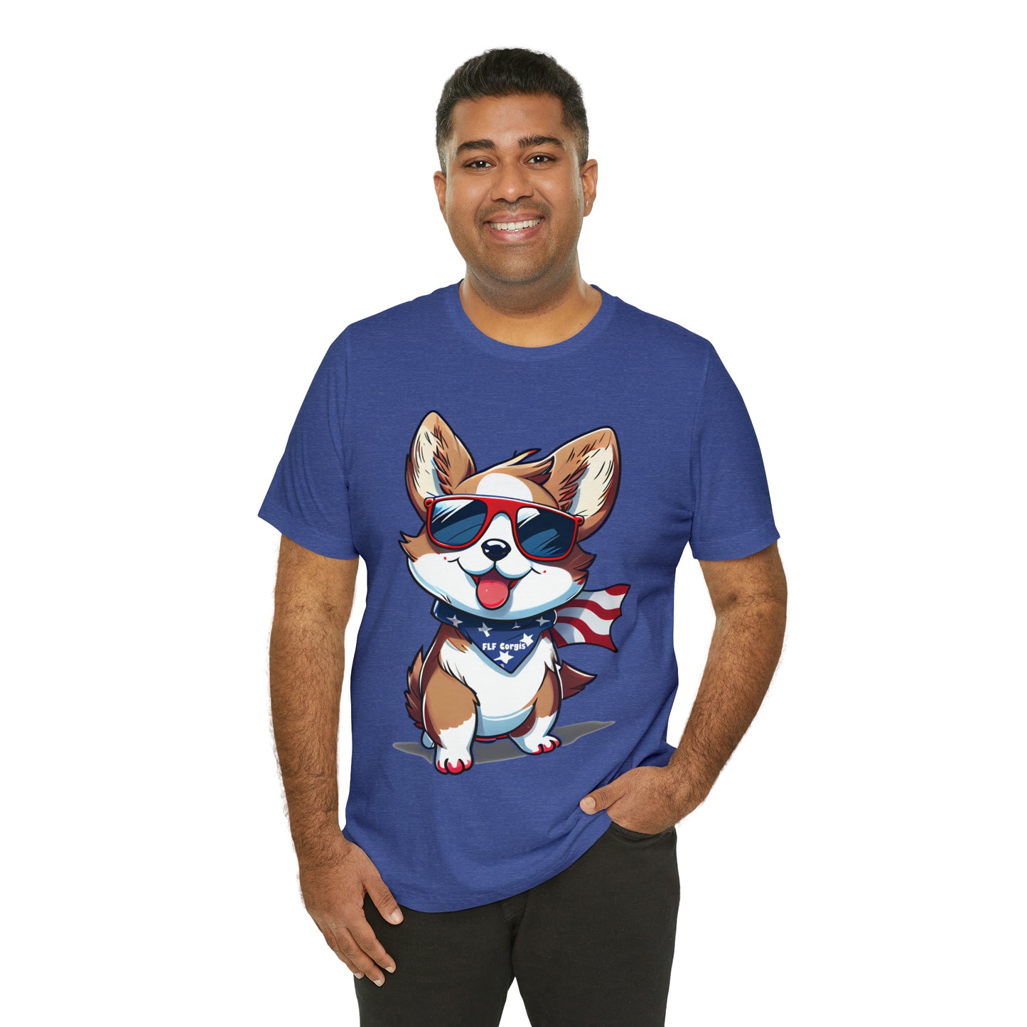 "Patriot Pem" Unisex Jersey Short Sleeve Tee