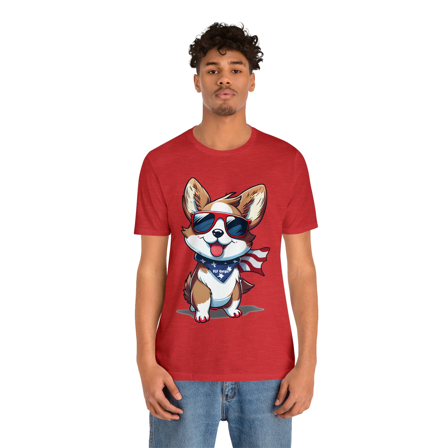 "Patriot Pem" Unisex Jersey Short Sleeve Tee