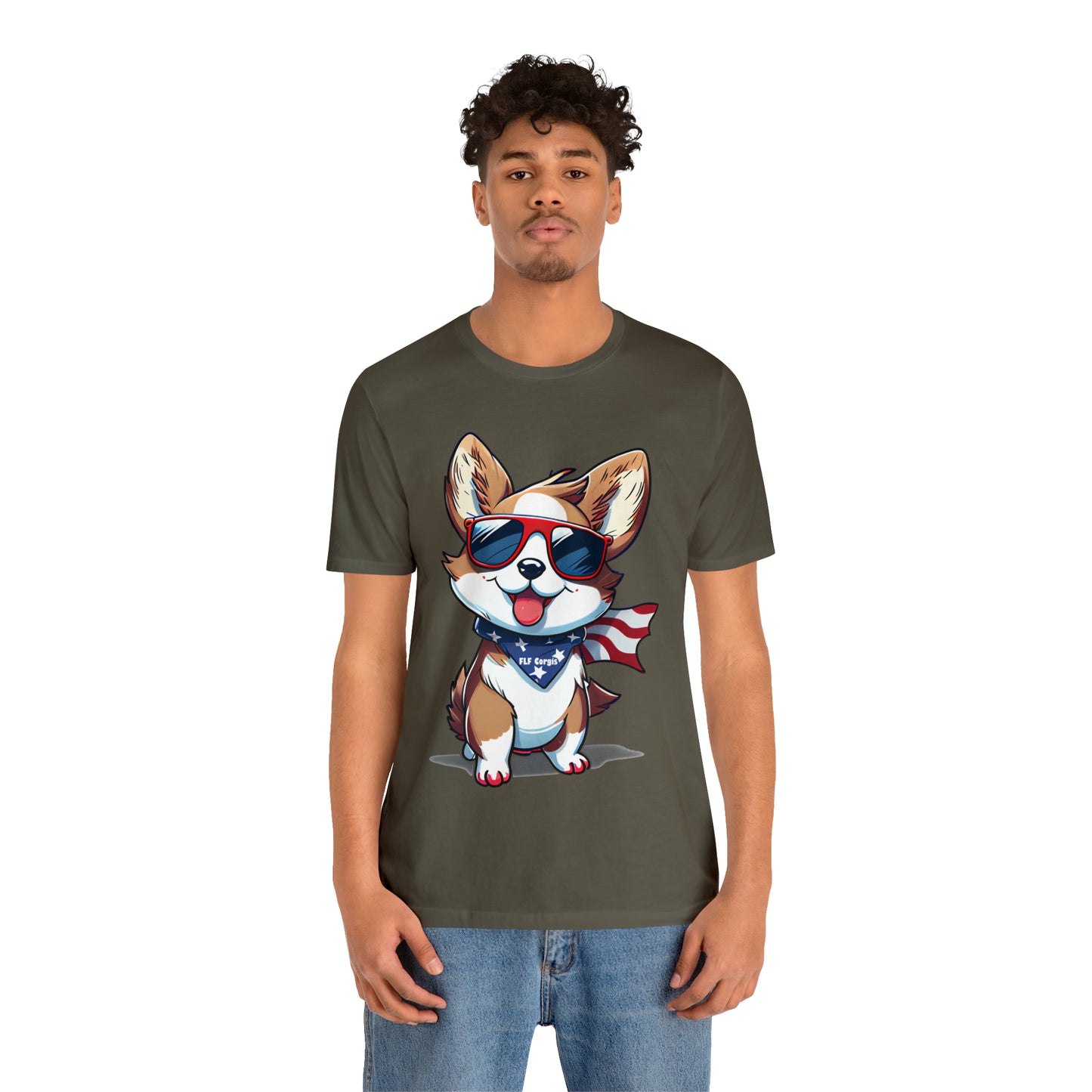 "Patriot Pem" Unisex Jersey Short Sleeve Tee