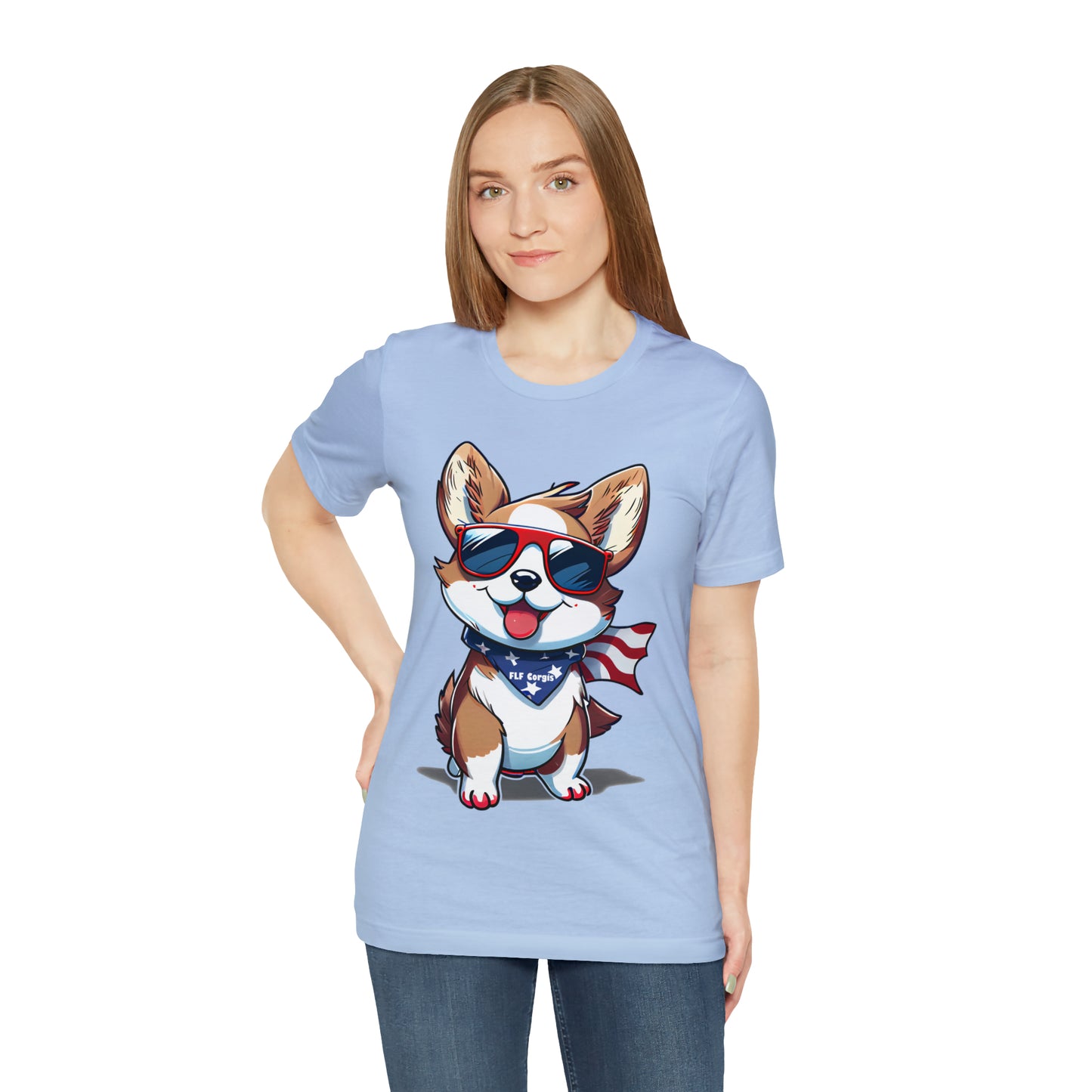 "Patriot Pem" Unisex Jersey Short Sleeve Tee