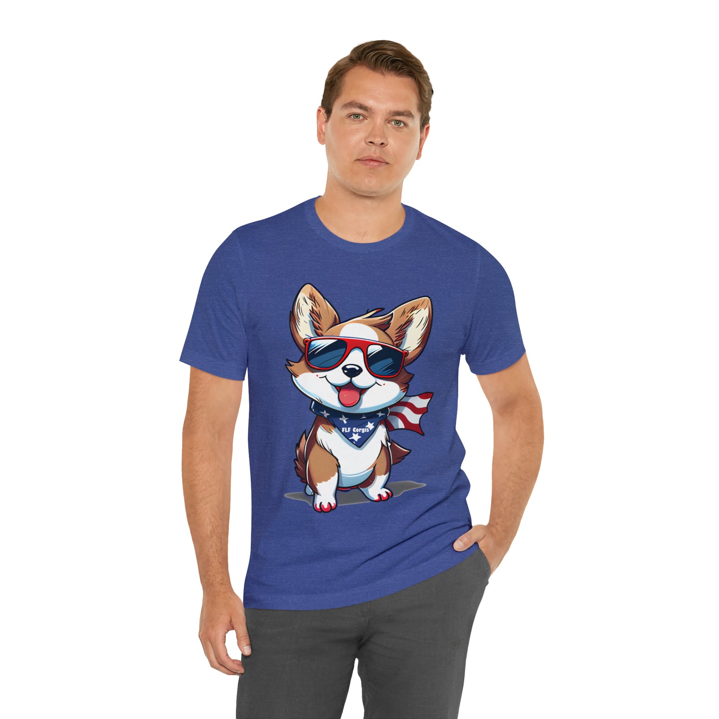 "Patriot Pem" Unisex Jersey Short Sleeve Tee