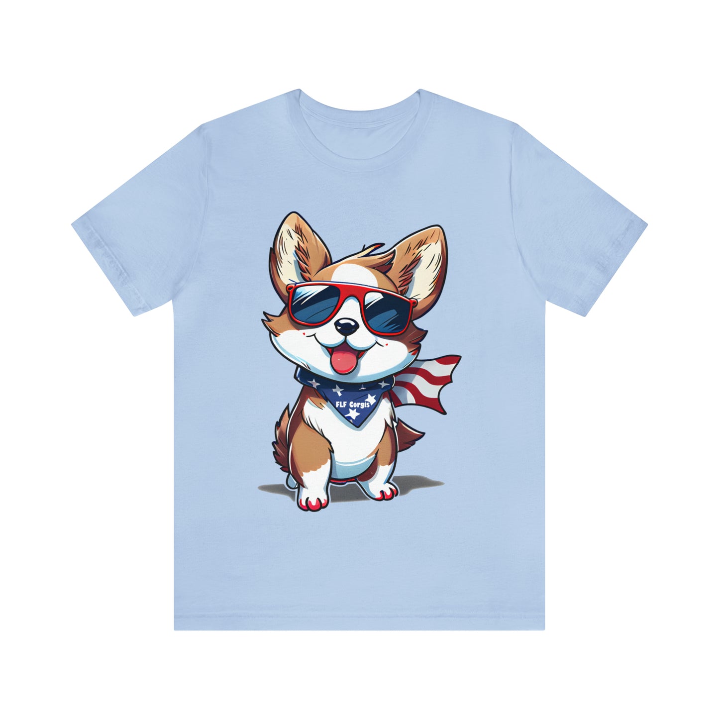 "Patriot Pem" Unisex Jersey Short Sleeve Tee