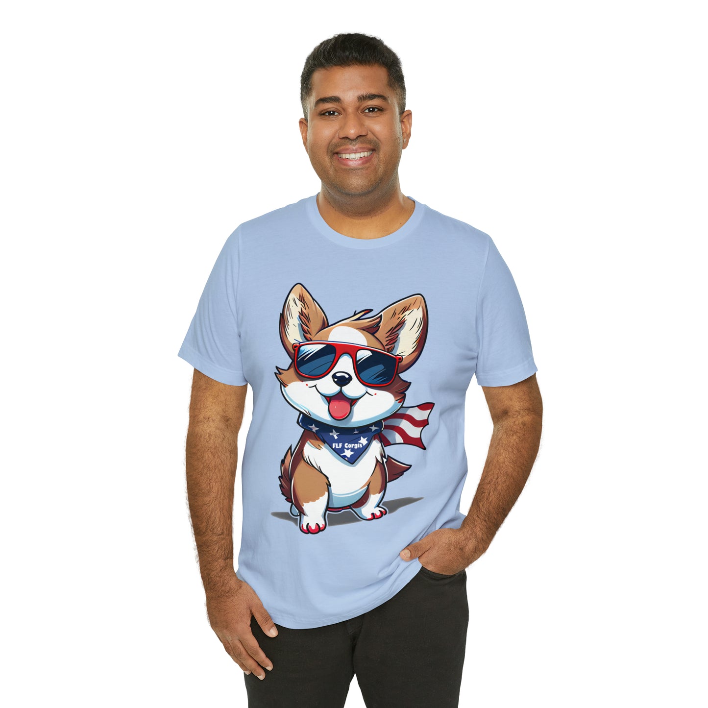 "Patriot Pem" Unisex Jersey Short Sleeve Tee