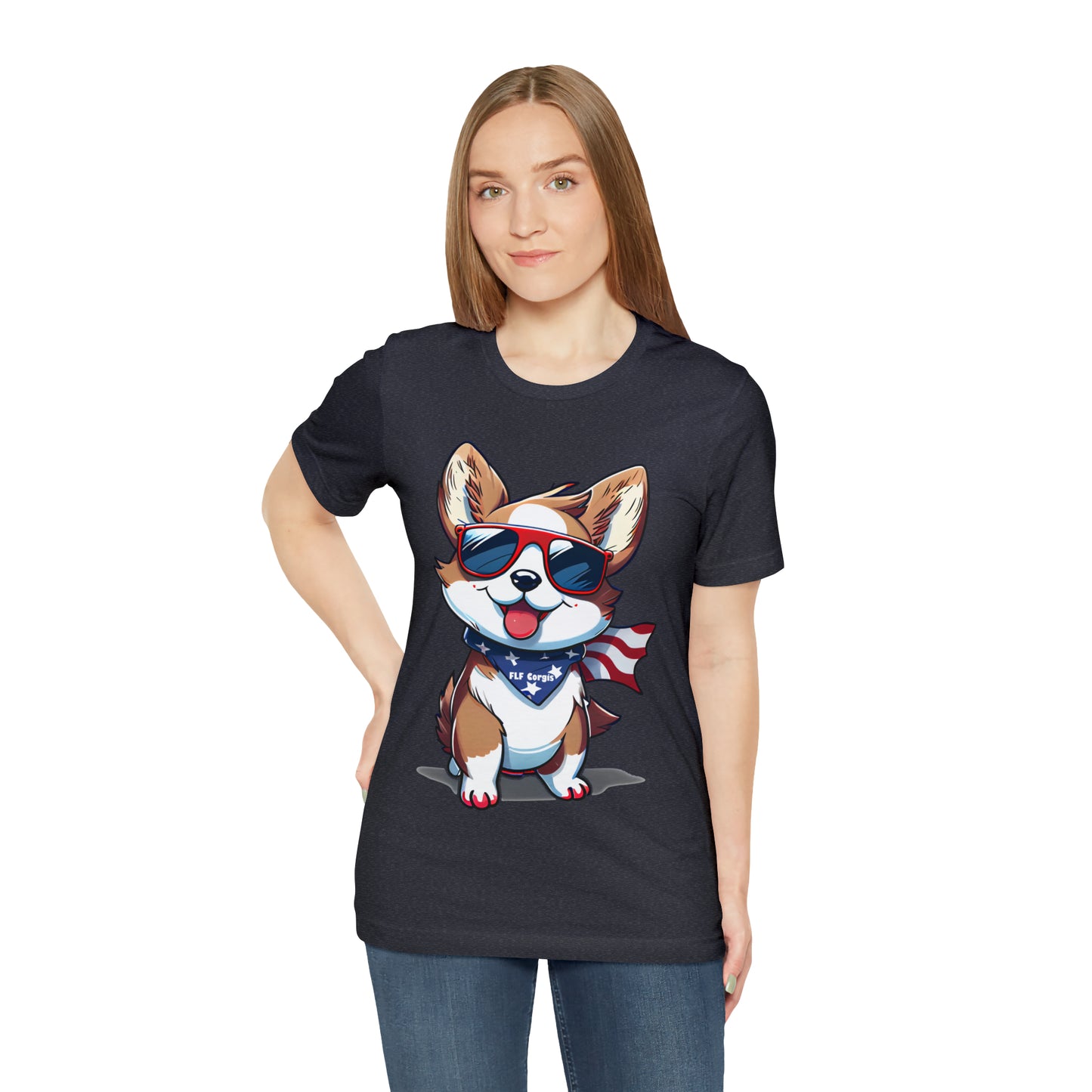 "Patriot Pem" Unisex Jersey Short Sleeve Tee