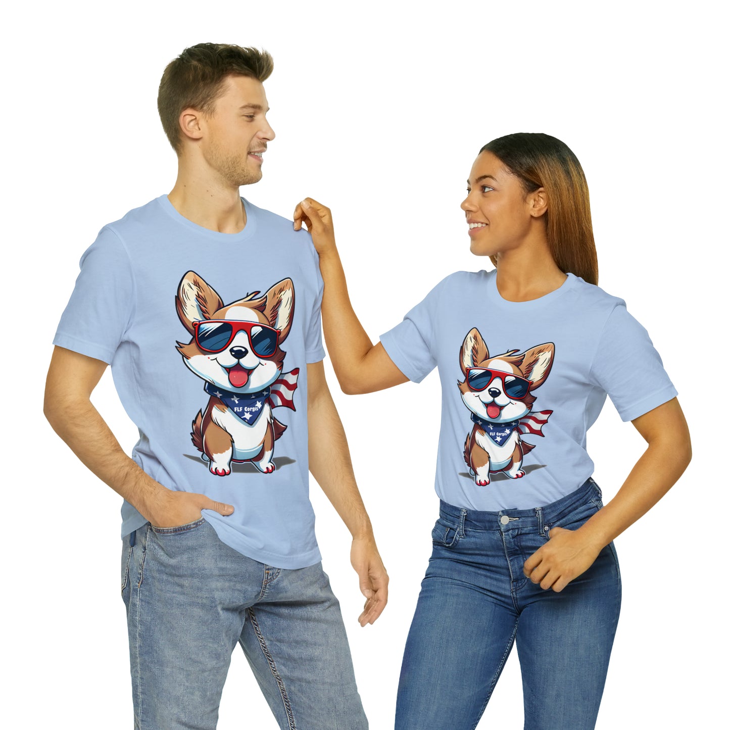 "Patriot Pem" Unisex Jersey Short Sleeve Tee