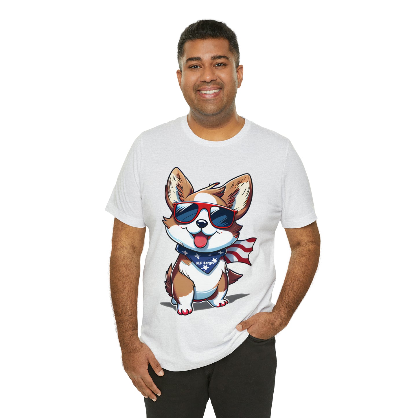 "Patriot Pem" Unisex Jersey Short Sleeve Tee