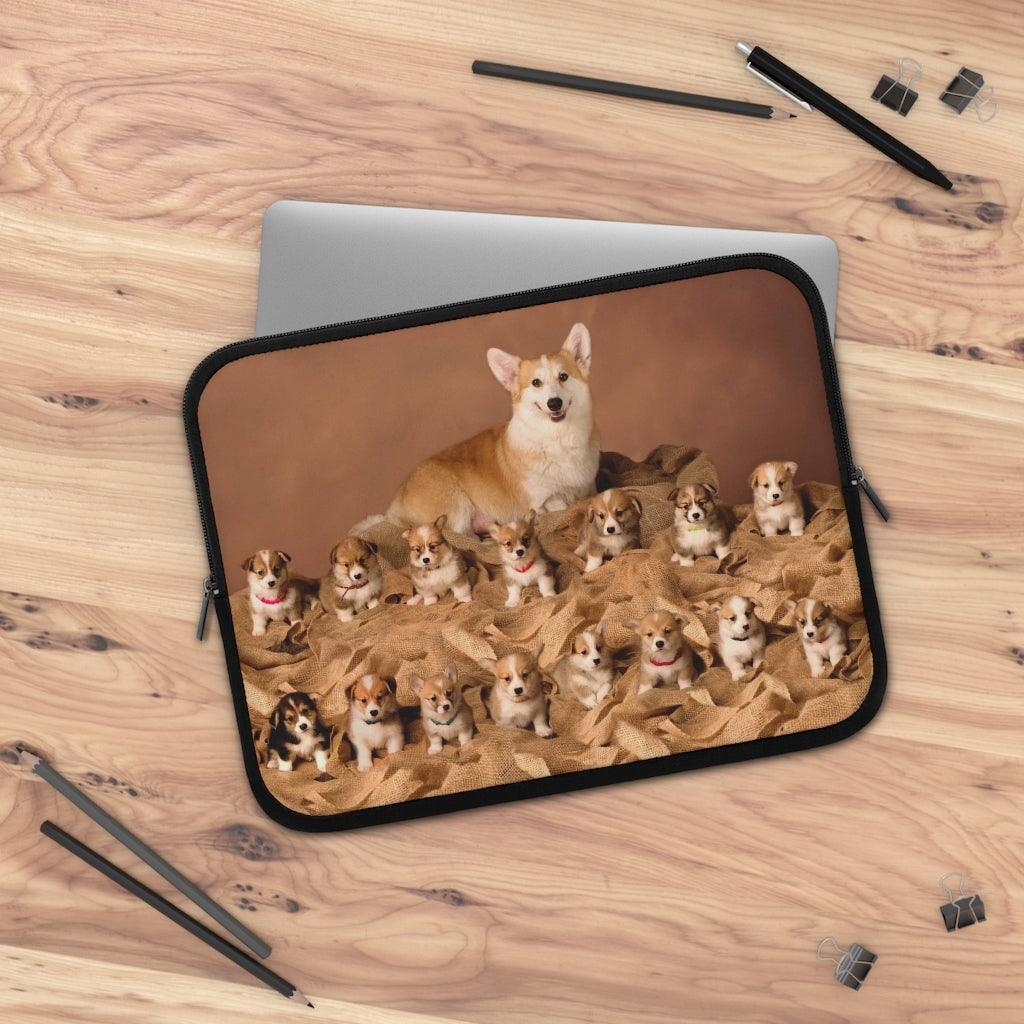 "Elsa & Her Fab 15 Litter" Laptop Sleeve