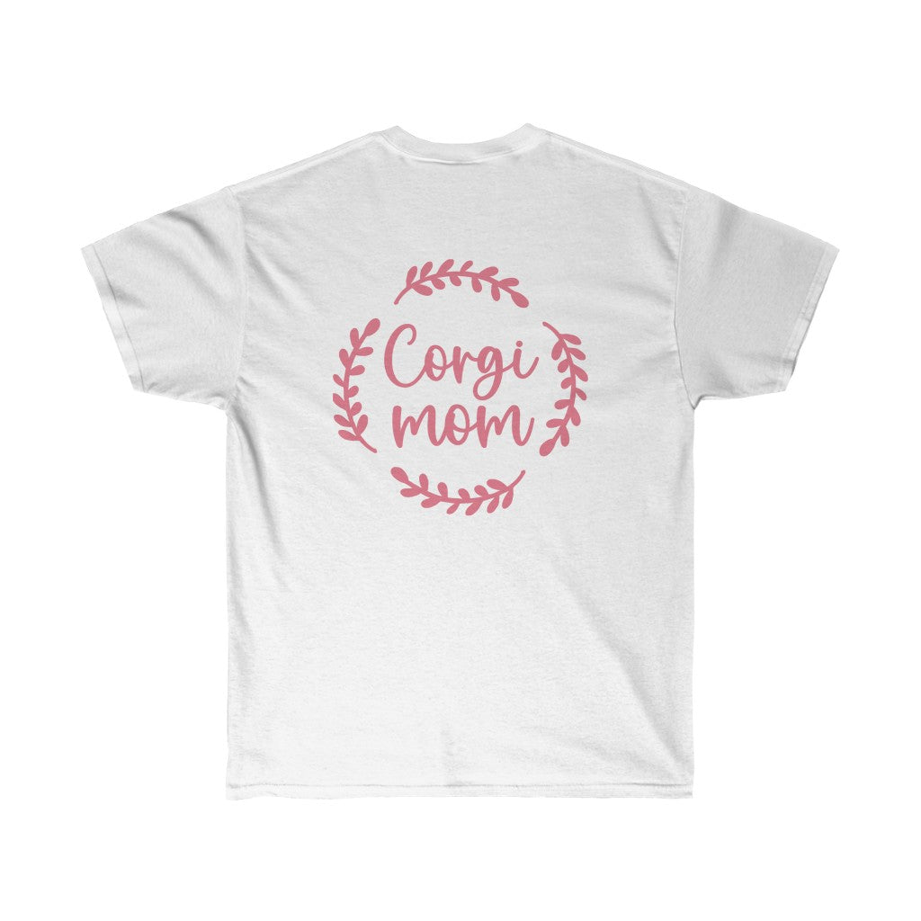 "FLF Corgi Mom" Unisex Ultra Cotton Tee