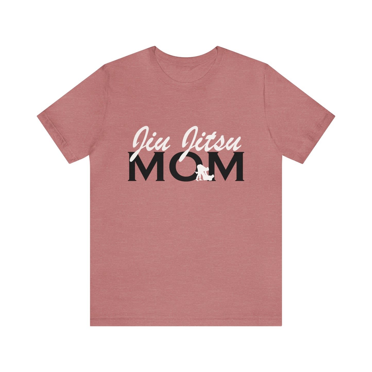 "JJ Mom Mixed Font" Unisex Jersey Short Sleeve Tee