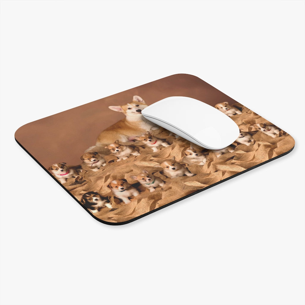 "Elsa & Her Fab 15 Litter" Mouse Pad (Rectangle)