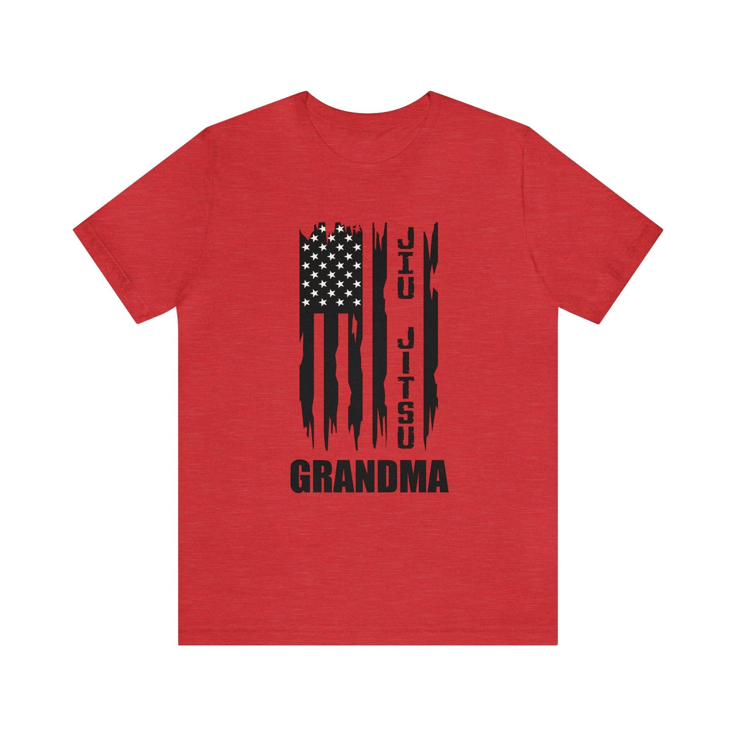 "JJ Grandma Flag" Unisex Jersey Short Sleeve Tee