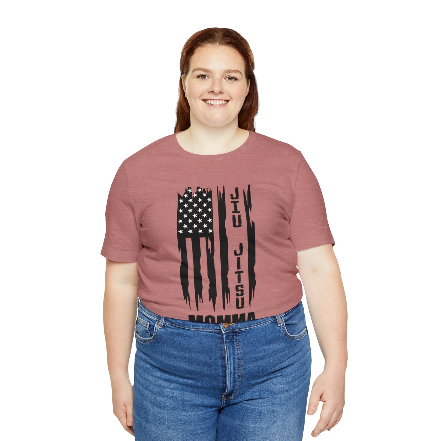 "JJ Momma Flag" Unisex Jersey Short Sleeve Tee