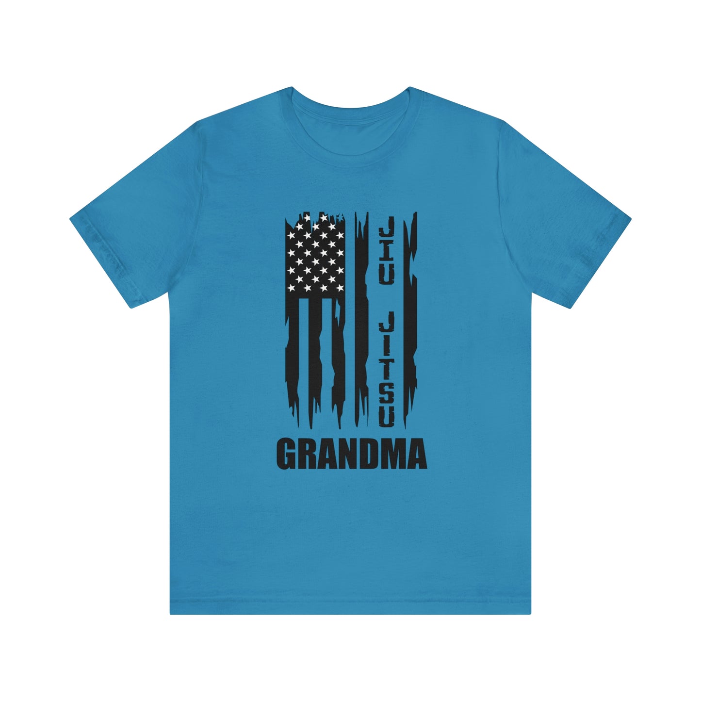 "JJ Grandma Flag" Unisex Jersey Short Sleeve Tee