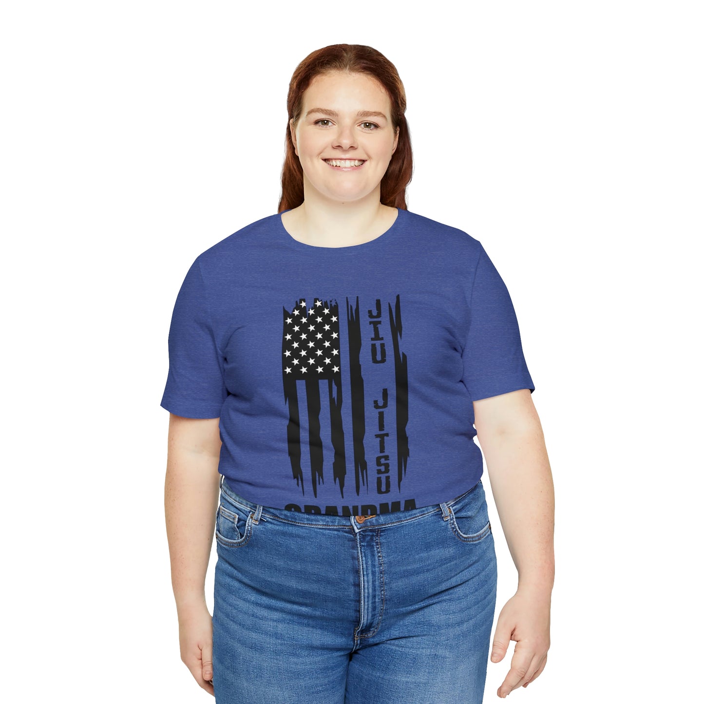 "JJ Grandma Flag" Unisex Jersey Short Sleeve Tee