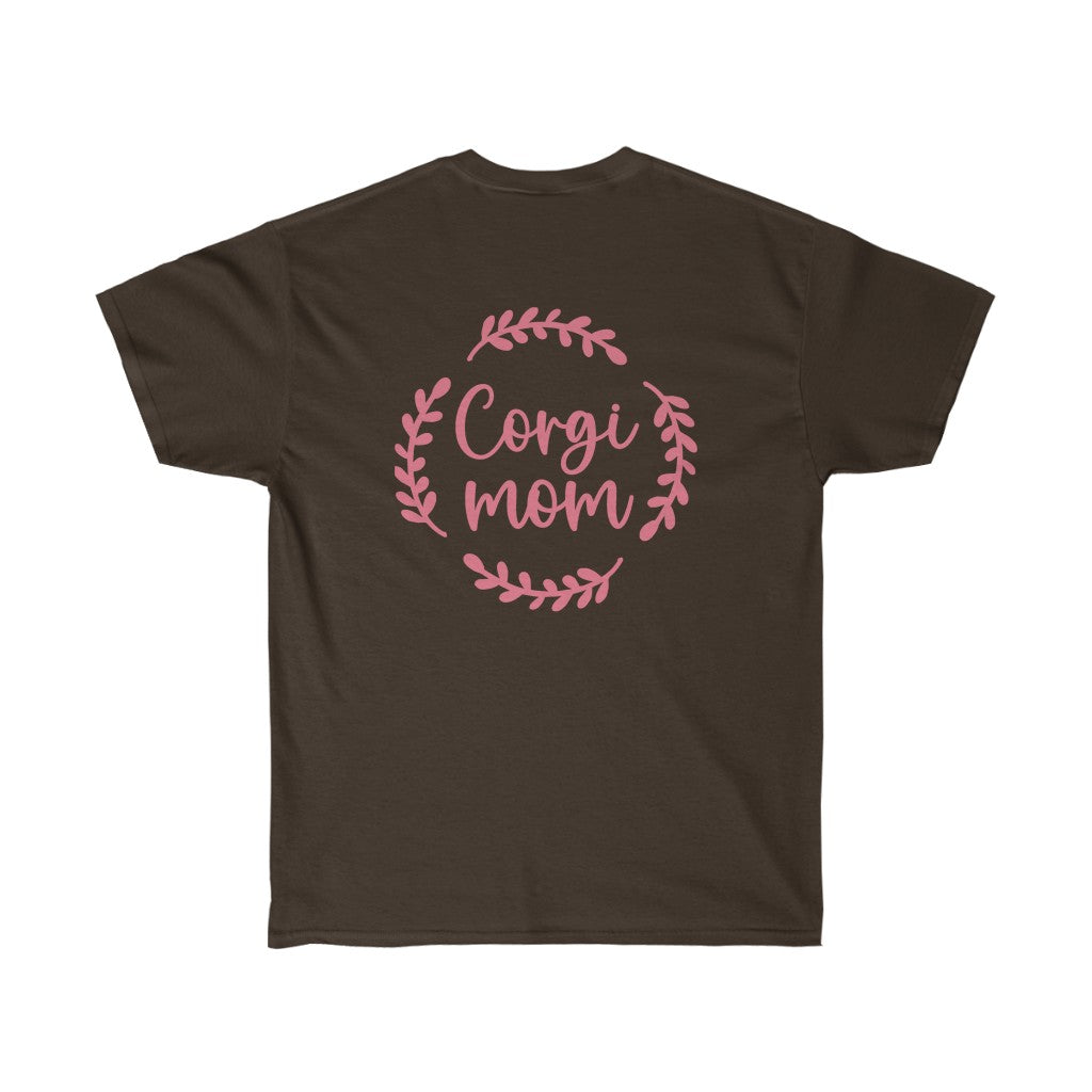 "FLF Corgi Mom" Unisex Ultra Cotton Tee