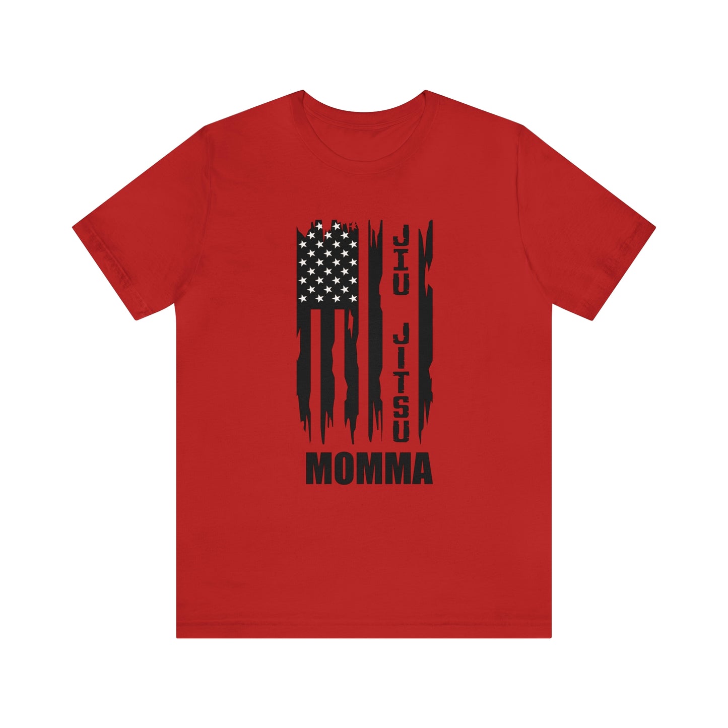 "JJ Momma Flag" Unisex Jersey Short Sleeve Tee